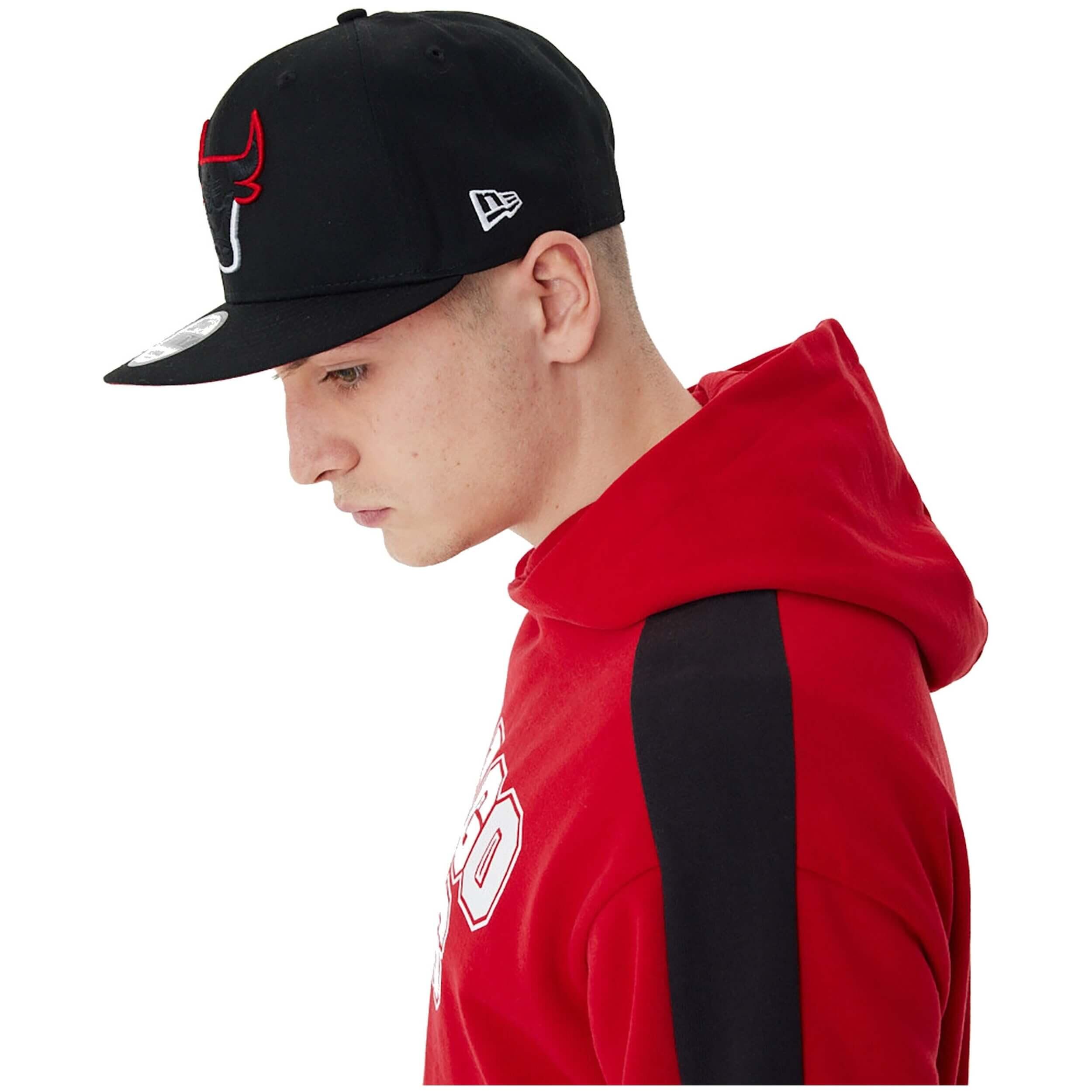 Bluza męska New Era NBA Large Graphic OS Hoody Chicago Bulls 5/5