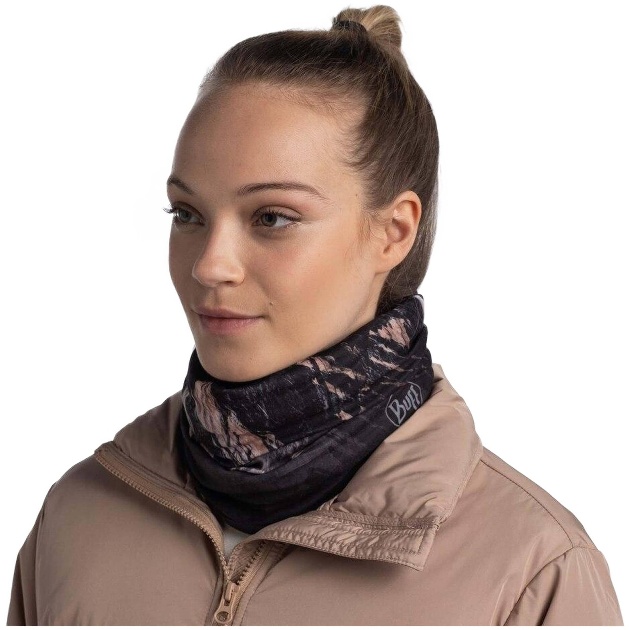Halswärmer Buff BLAISE BLACK für unisex 5/6