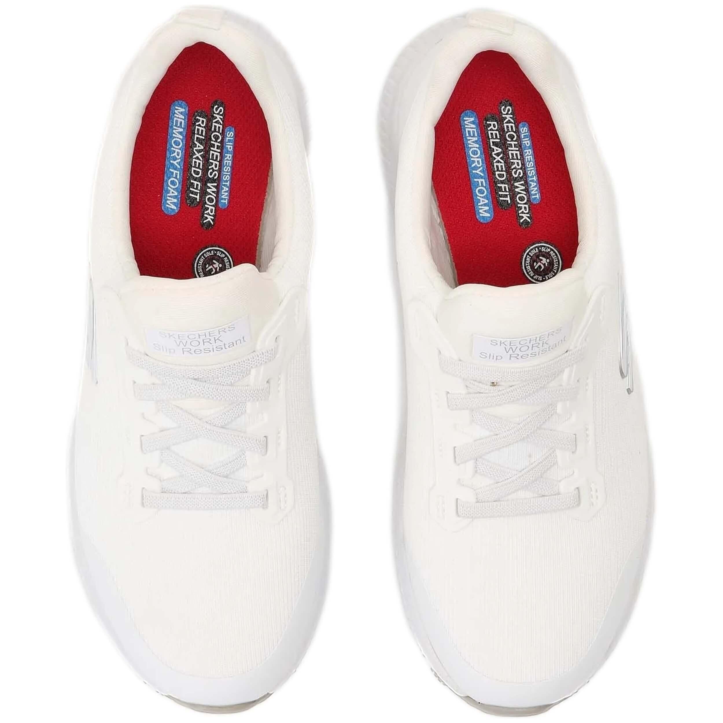 Chaussures pour femmes Skechers Work squad Blanc 6/6