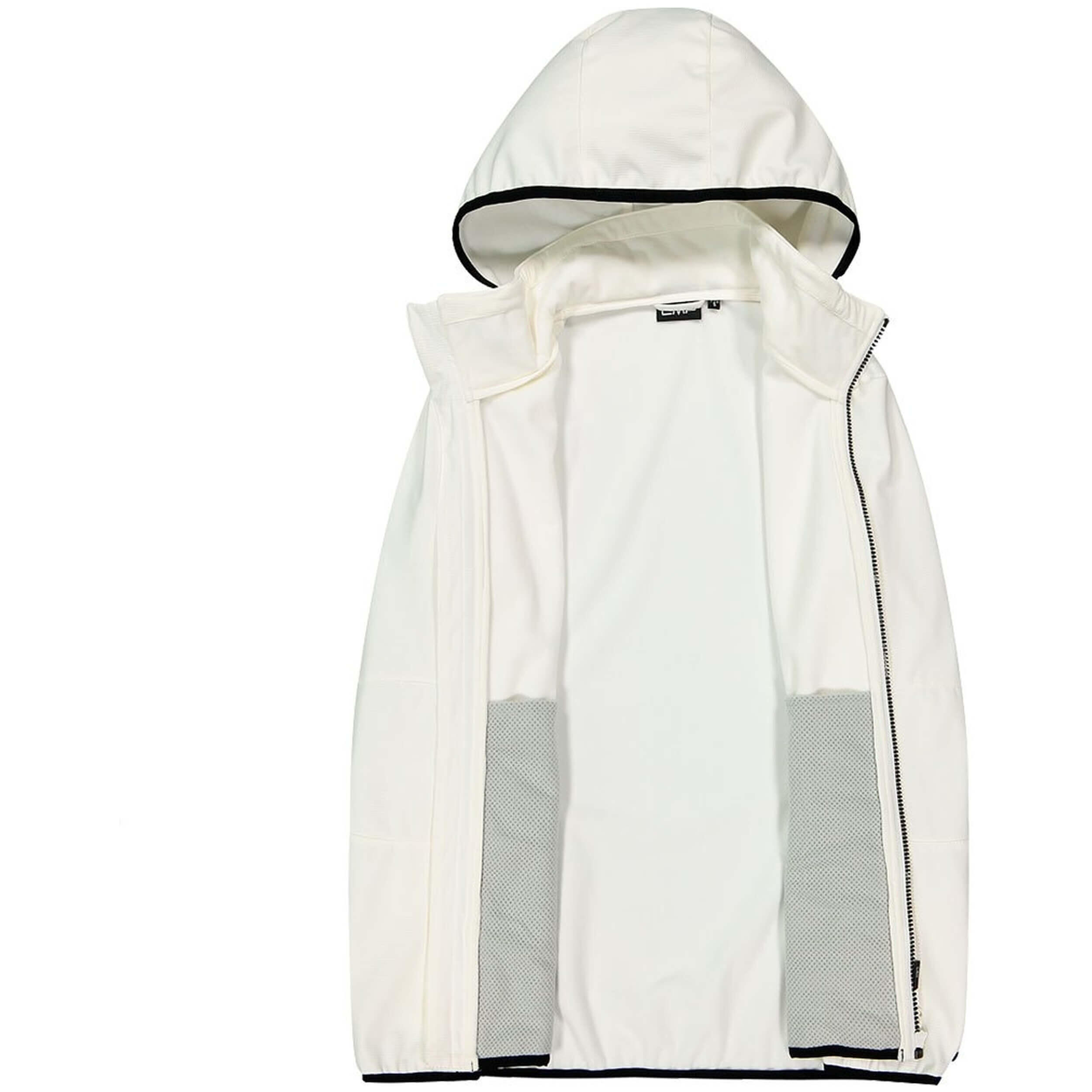 Veste imperméable à capuche zippé femme CMP 4/4