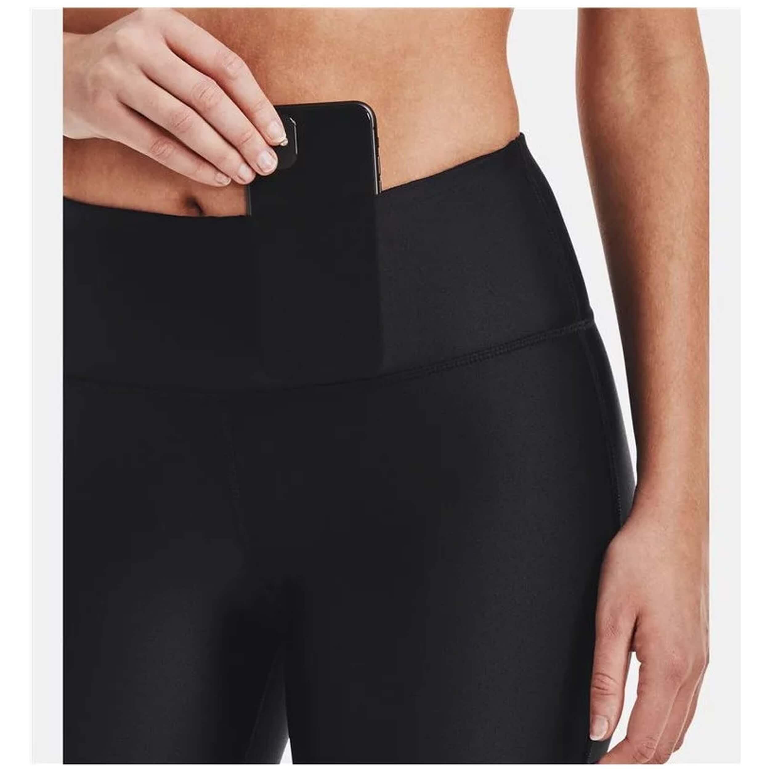 Sous short long noir Under Armour pour femme 5/7