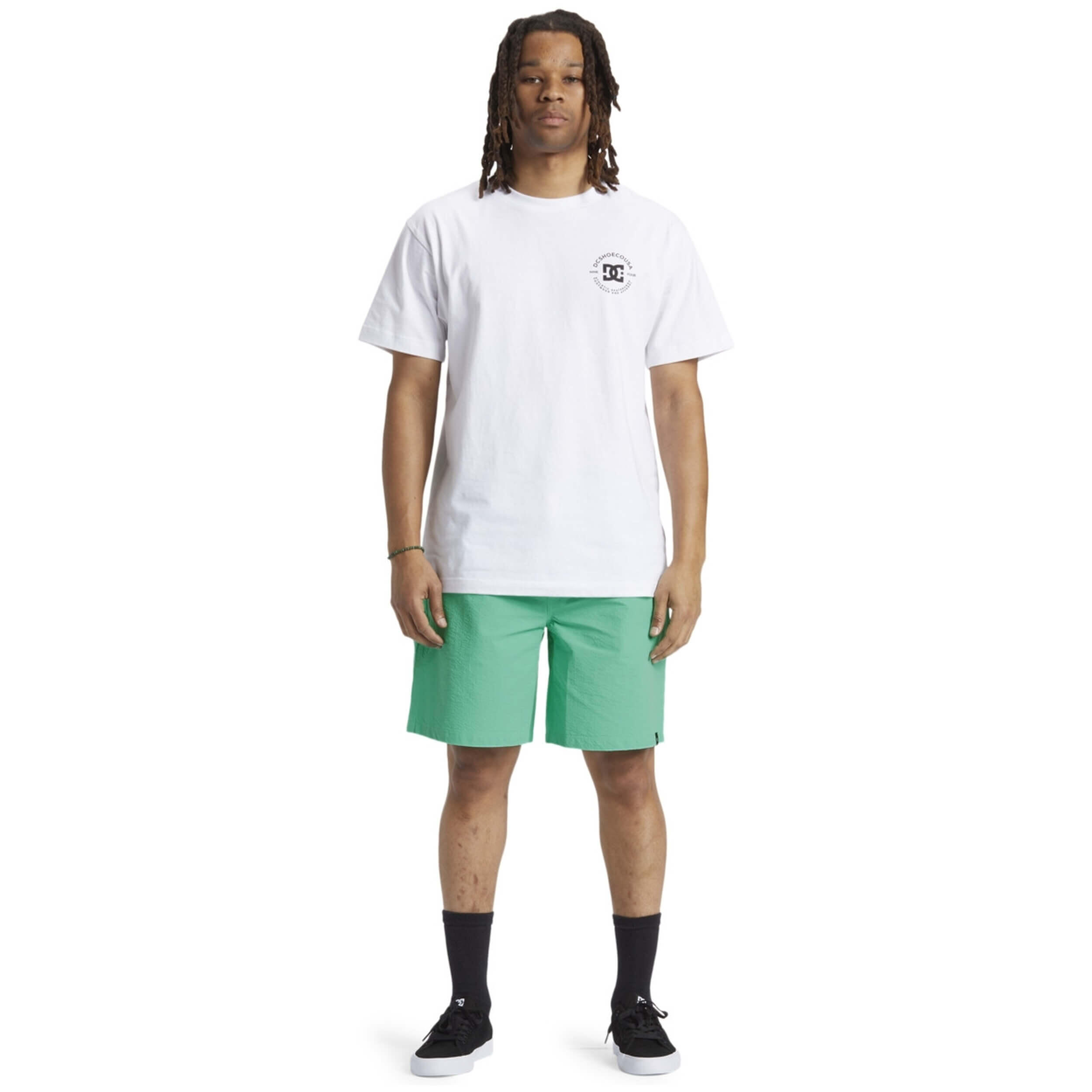 Short Dc shoes modèle ADYWS03074-GGR0 pour homme 5/5