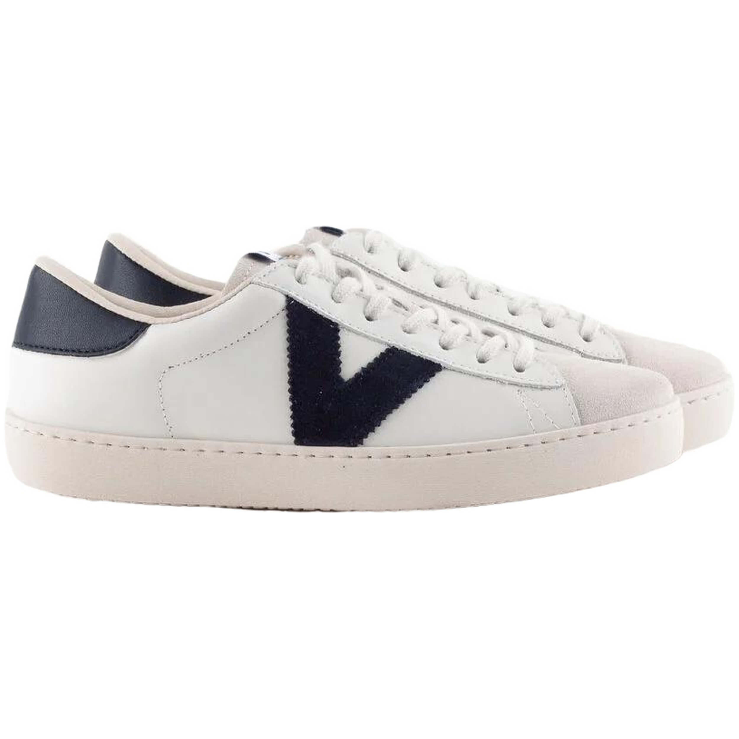 Berlin Leather & Split Womens Sports Low Top Lace Up Trainers 5/5