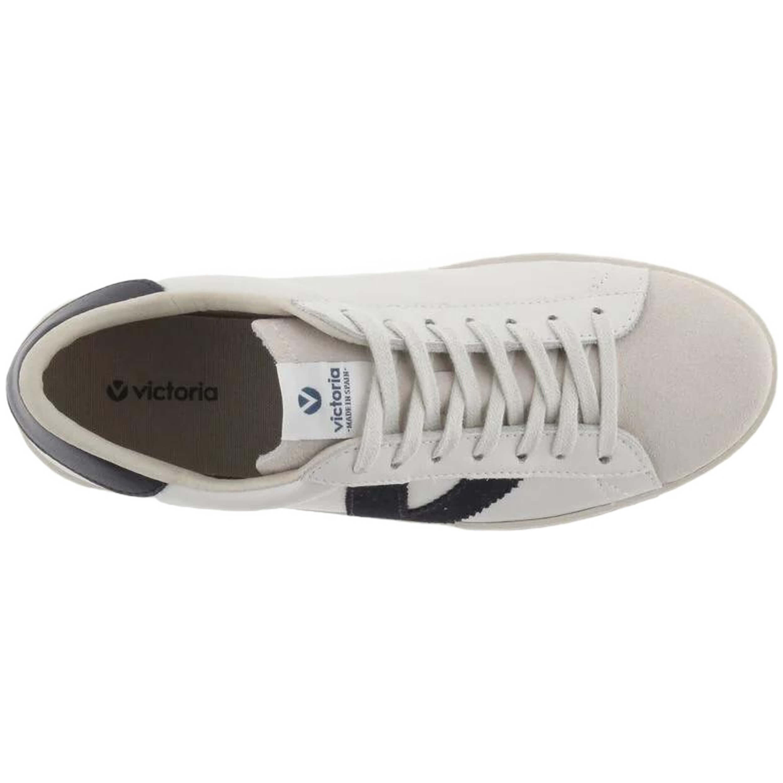 Berlin Leather & Split Womens Sports Low Top Lace Up Trainers 4/5