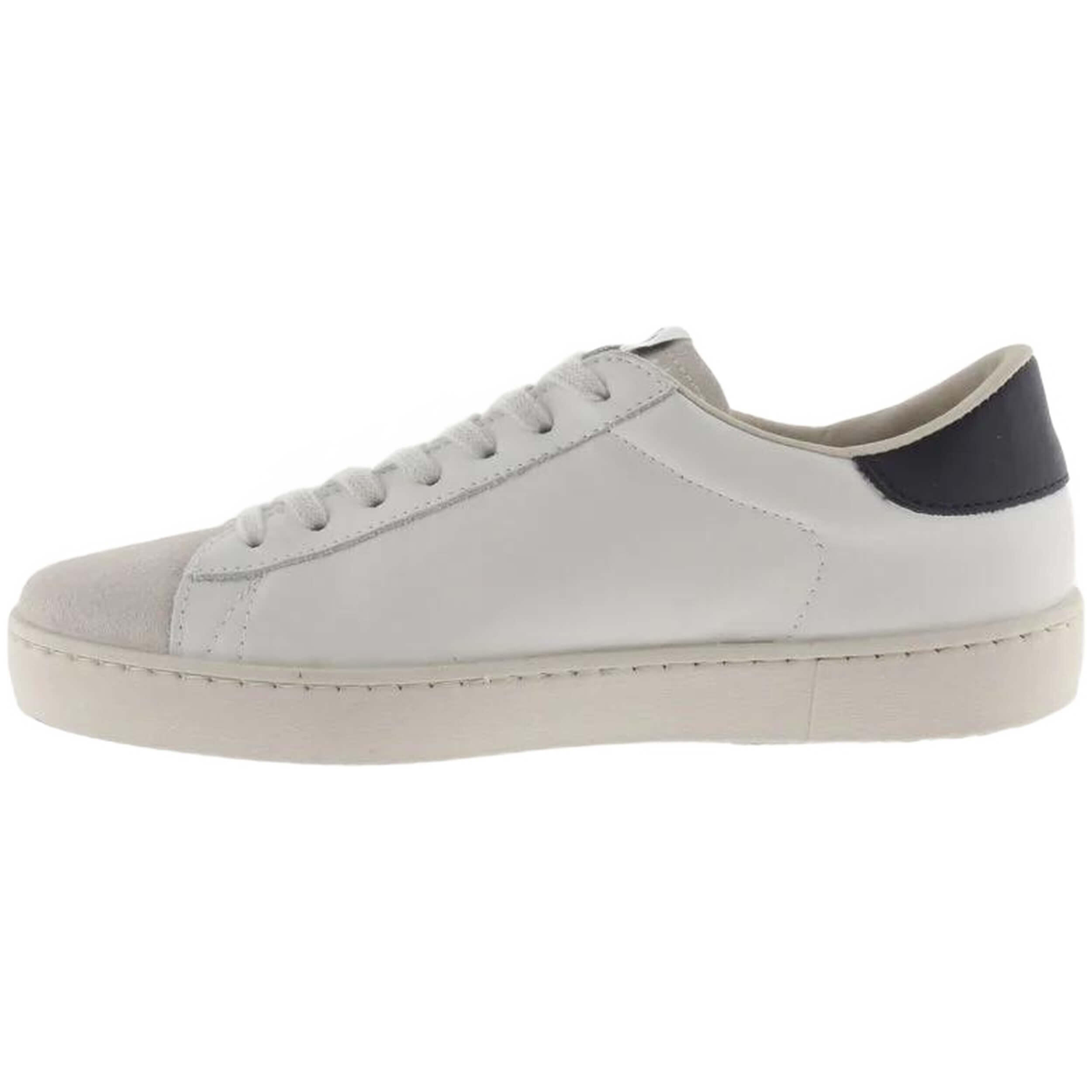 Berlin Leather & Split Womens Sports Low Top Lace Up Trainers 3/5