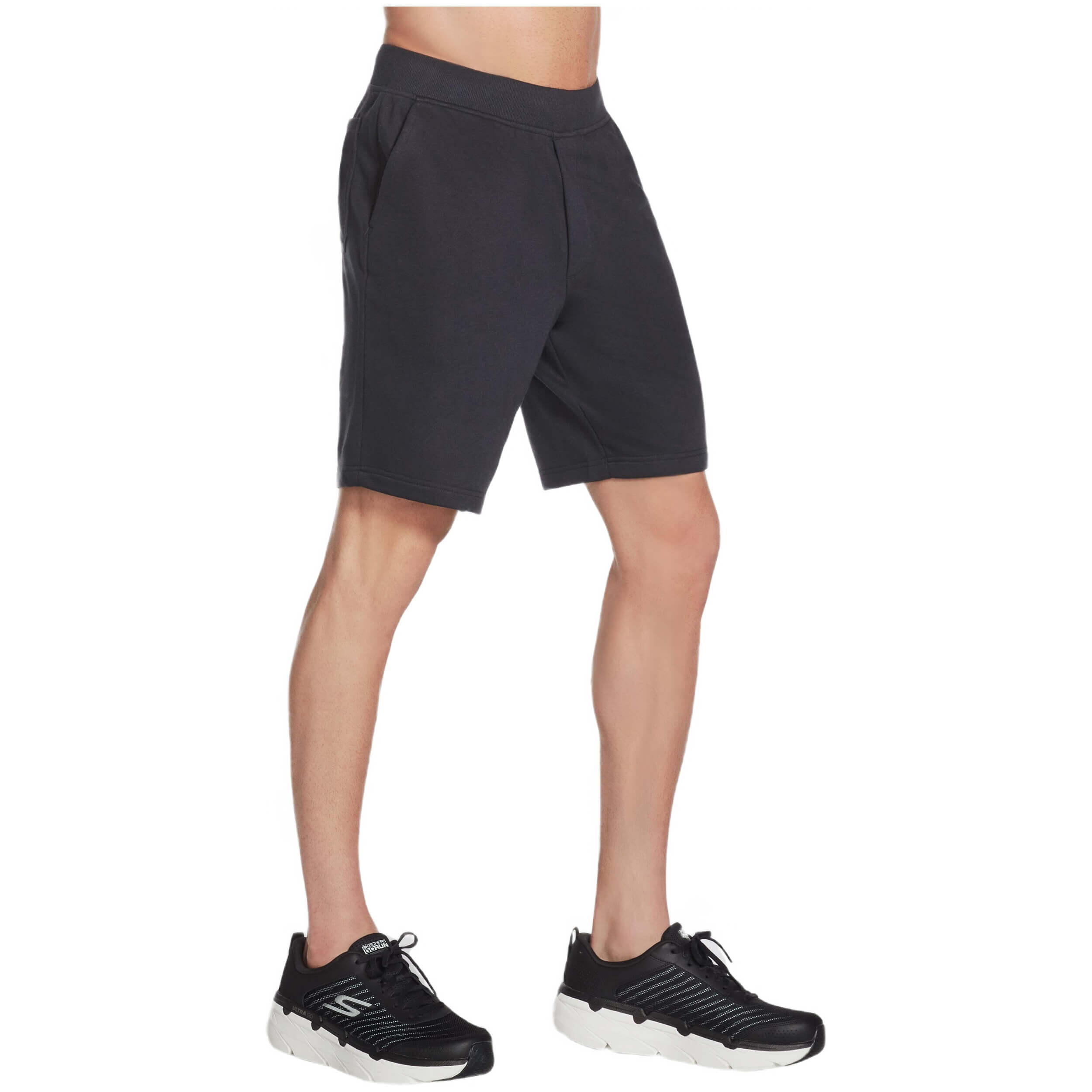 Short Skechers modèle M1SH69-BLK pour homme 3/4