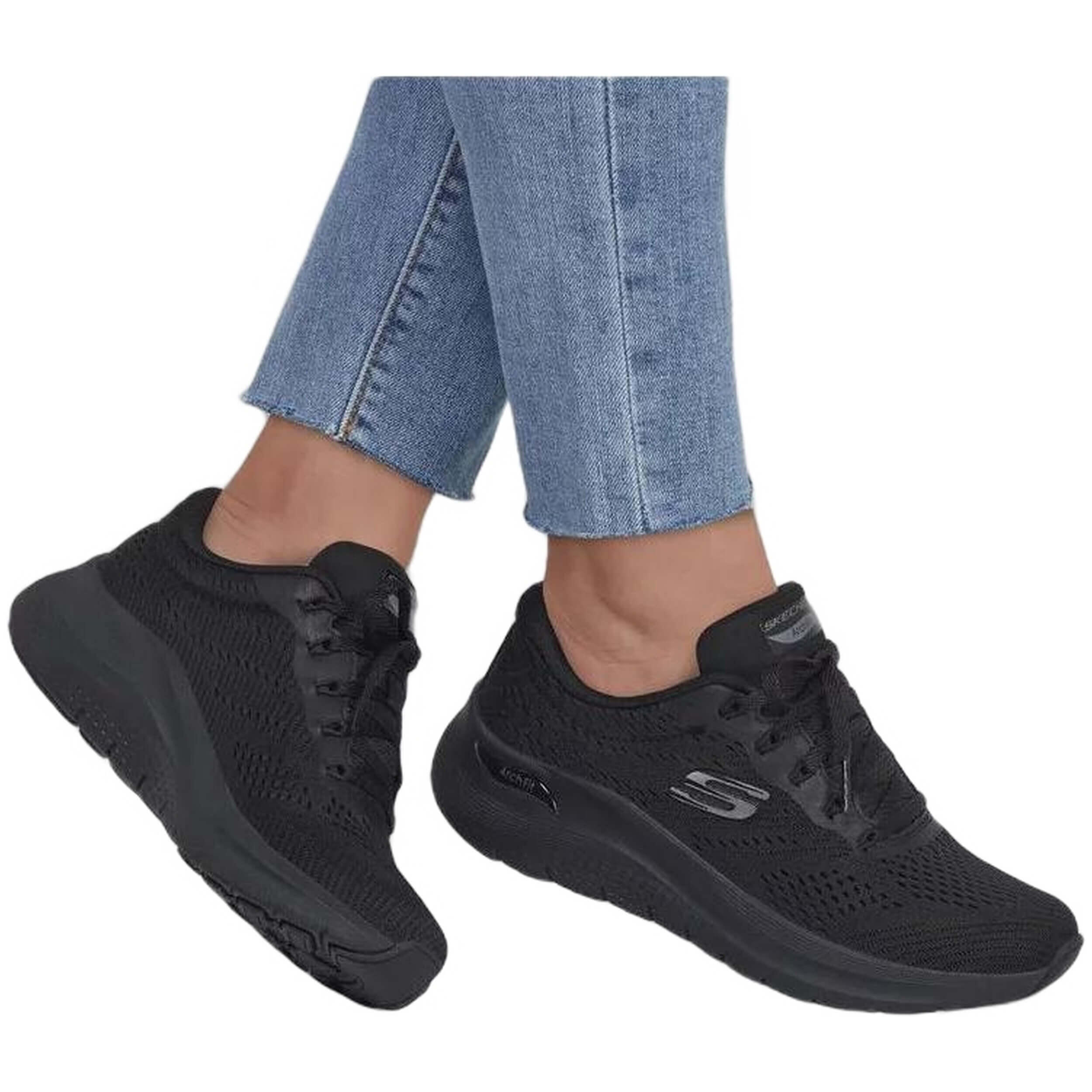 Baskets Skechers modèle 150051-BBK pour femmes 5/7