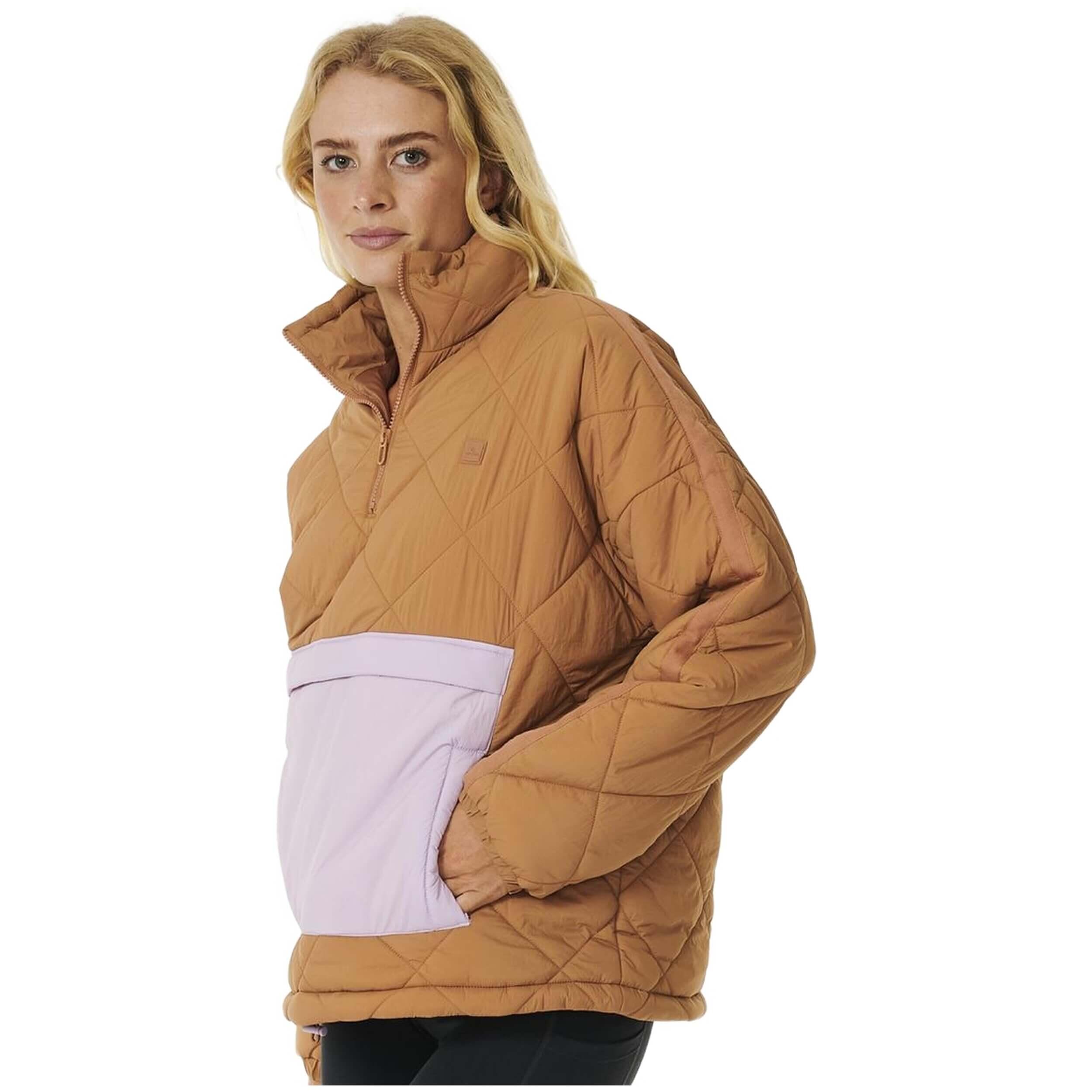 Veste Rip curl 016WJA-LIGHTBROWN pour femmes 3/5