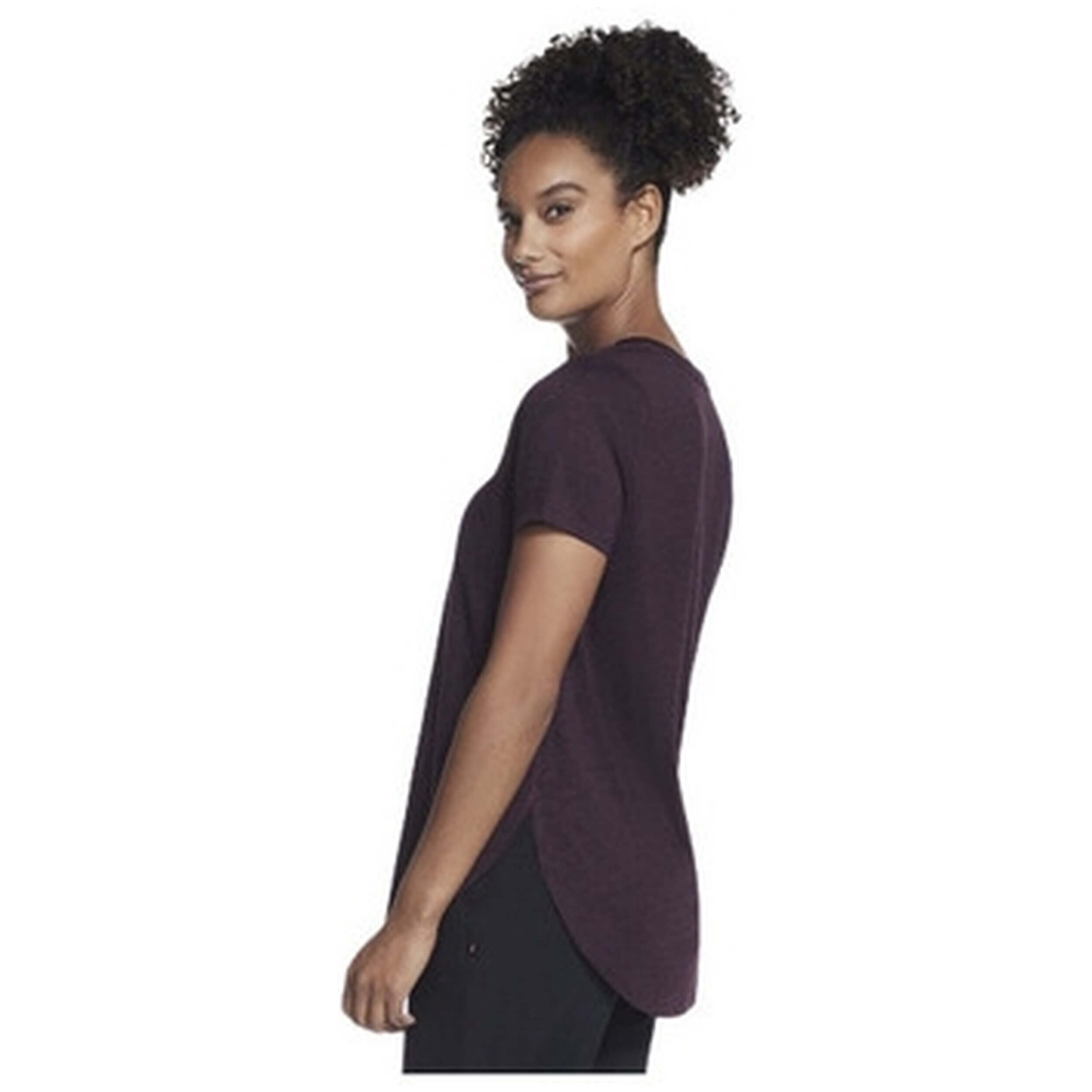 Maglia a maniche corte Skechers modello WTS359-PUR per donne 3/3