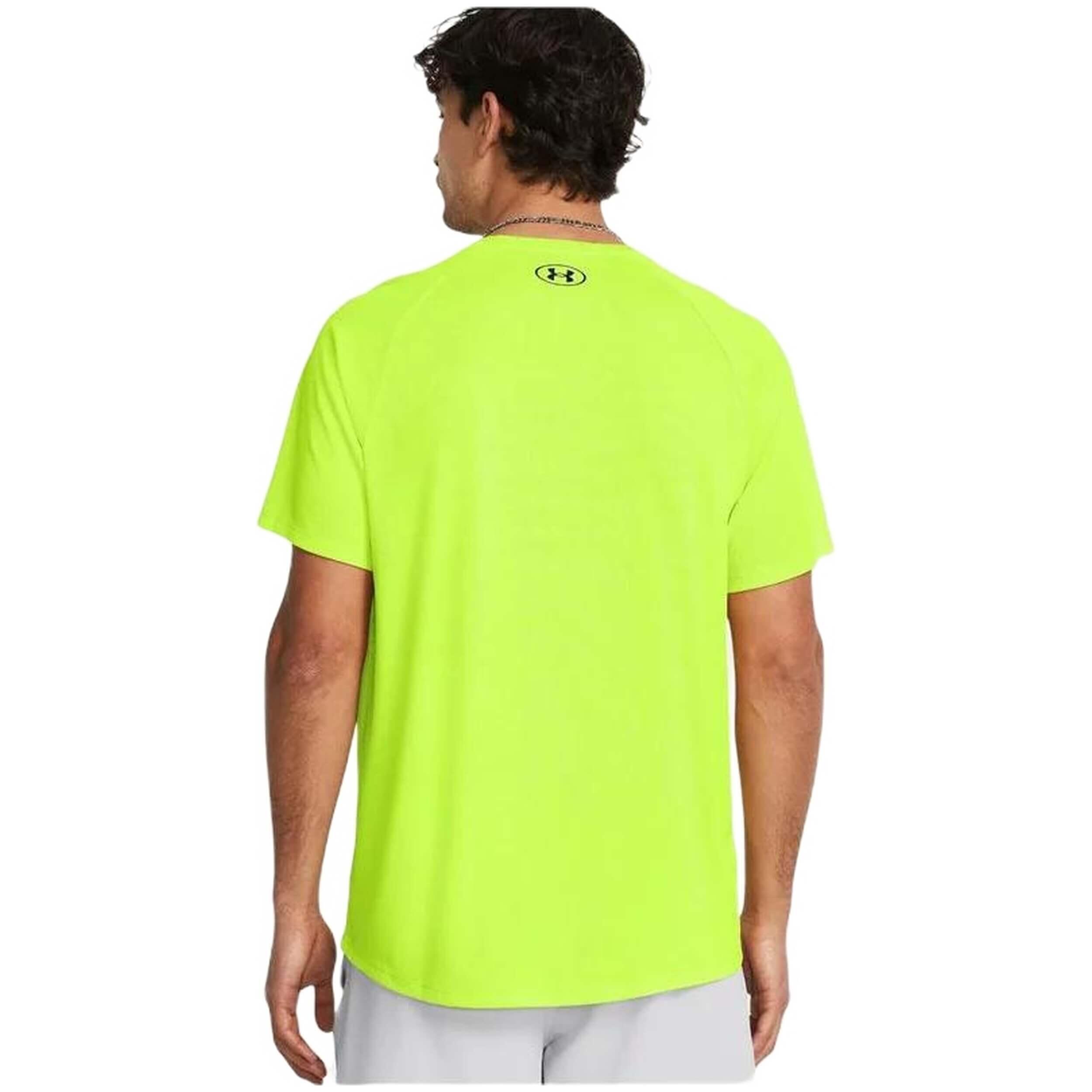 Herren T-shirt Under Armour Gelb Texturiert 4/7