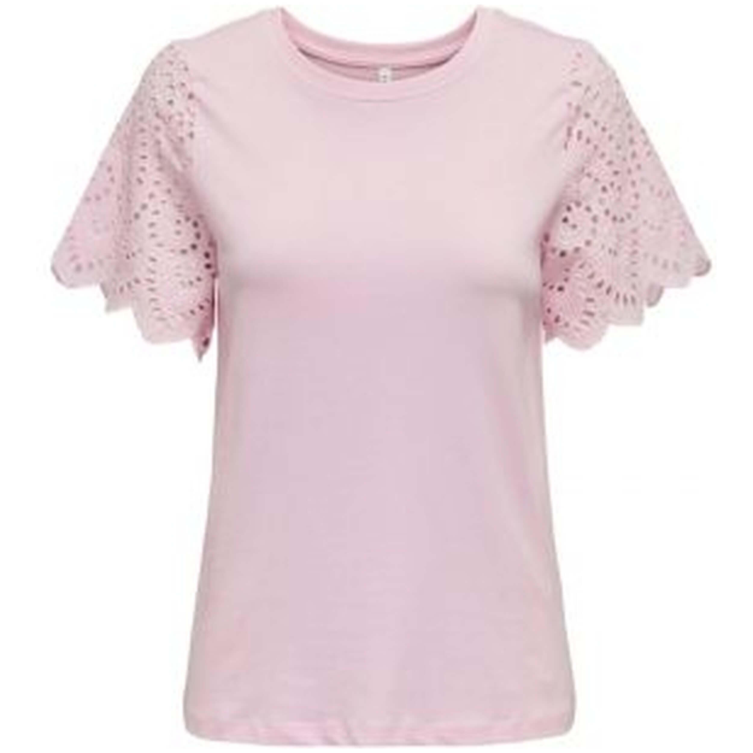 Only - T-shirt Only Modèle 15324887-pirouette Pour Femmes - T-shirt Manches Courtes - Rose - Decathlon
