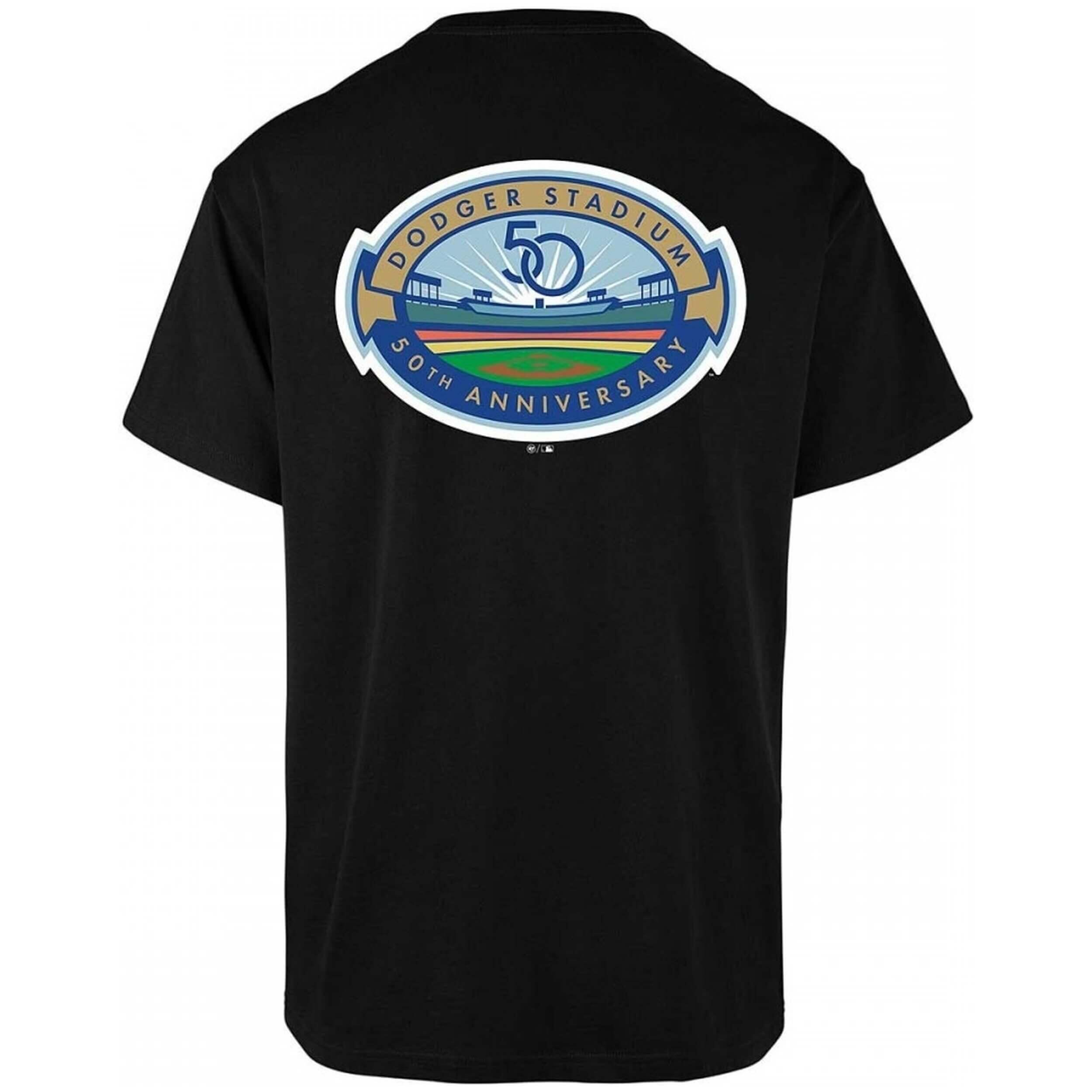 T-shirt met korte mouwen 47 brand Mlb Los Angeles Dodgers Backer voor mannen 2/2