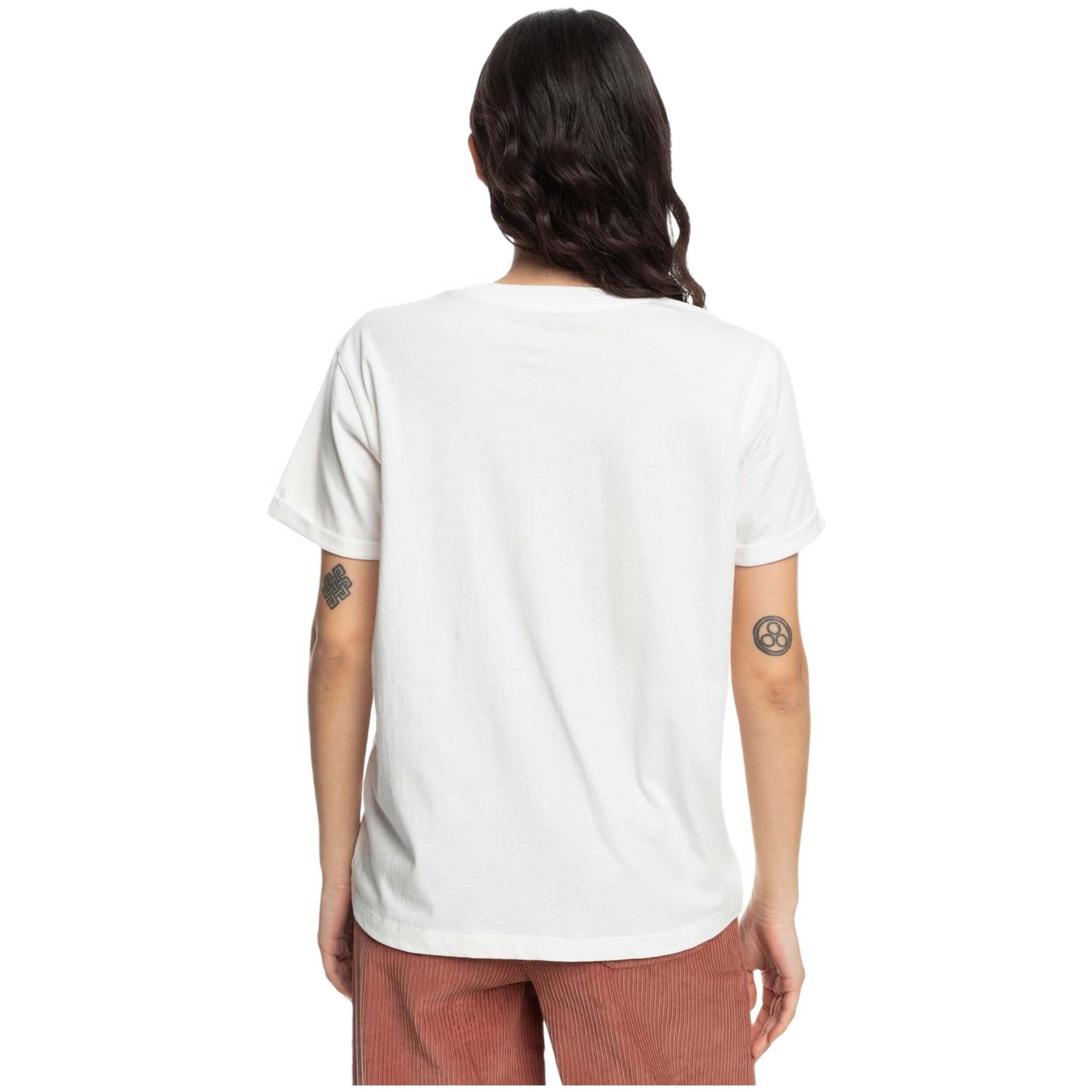 Maglia a maniche corte Roxy modello ERJZT05698-WBK0 per donne 5/5