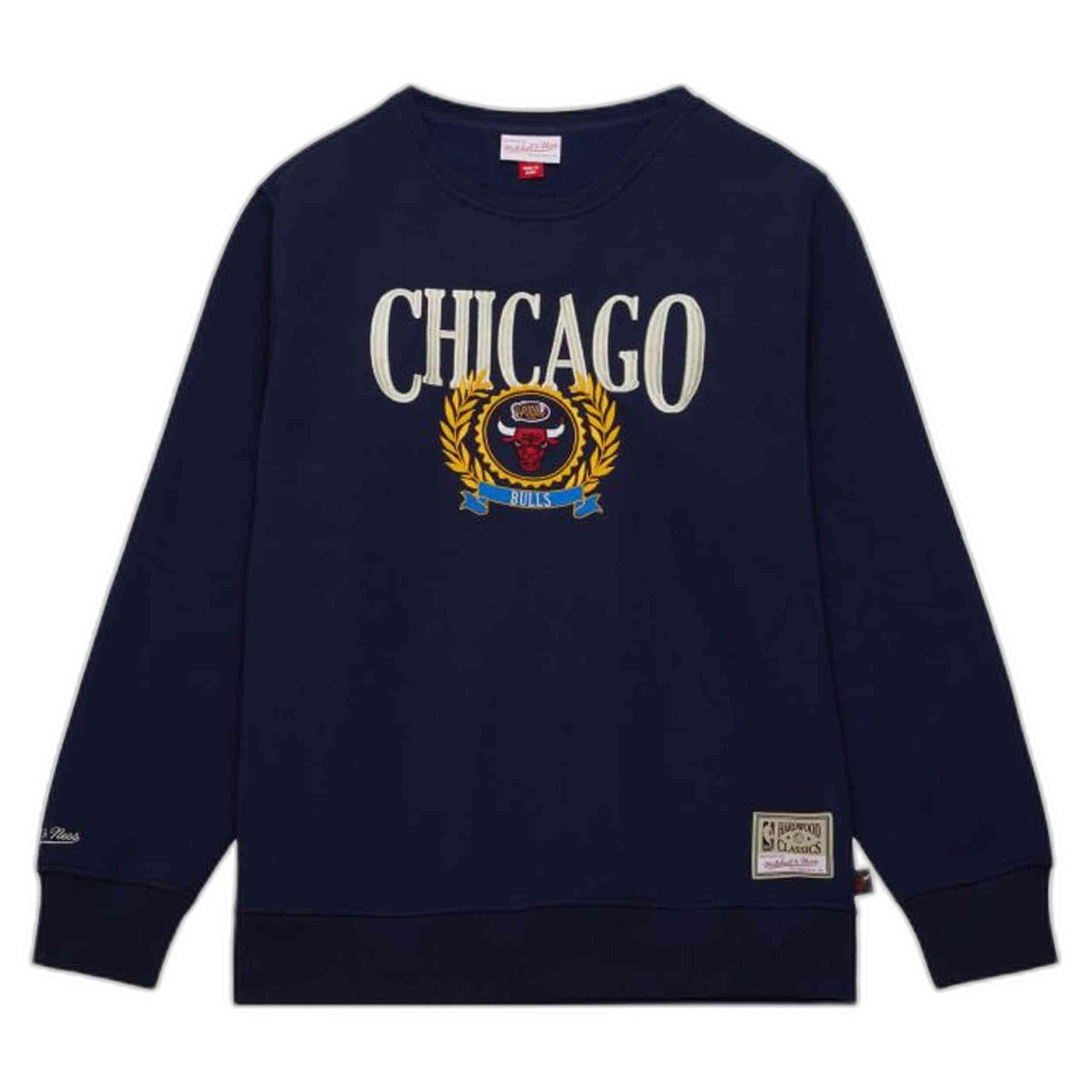 Sweat Mitchell & ness modèle FCPO6110-CBUYYPPPNAVY pour unisexe 1/2