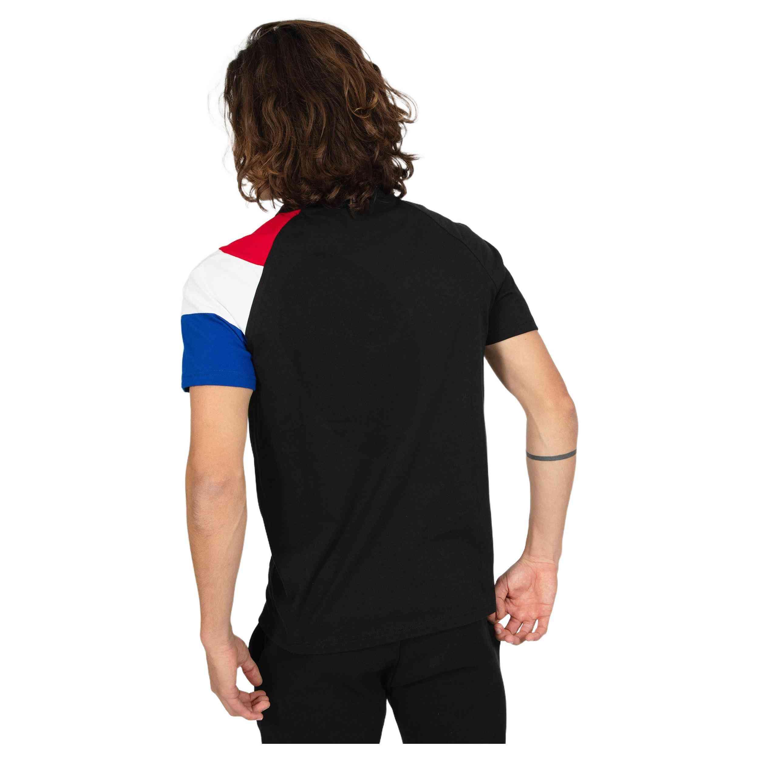 Tshirt Le Coq Sportif BAT TEE SS NÂ°1 M Noir 4/4