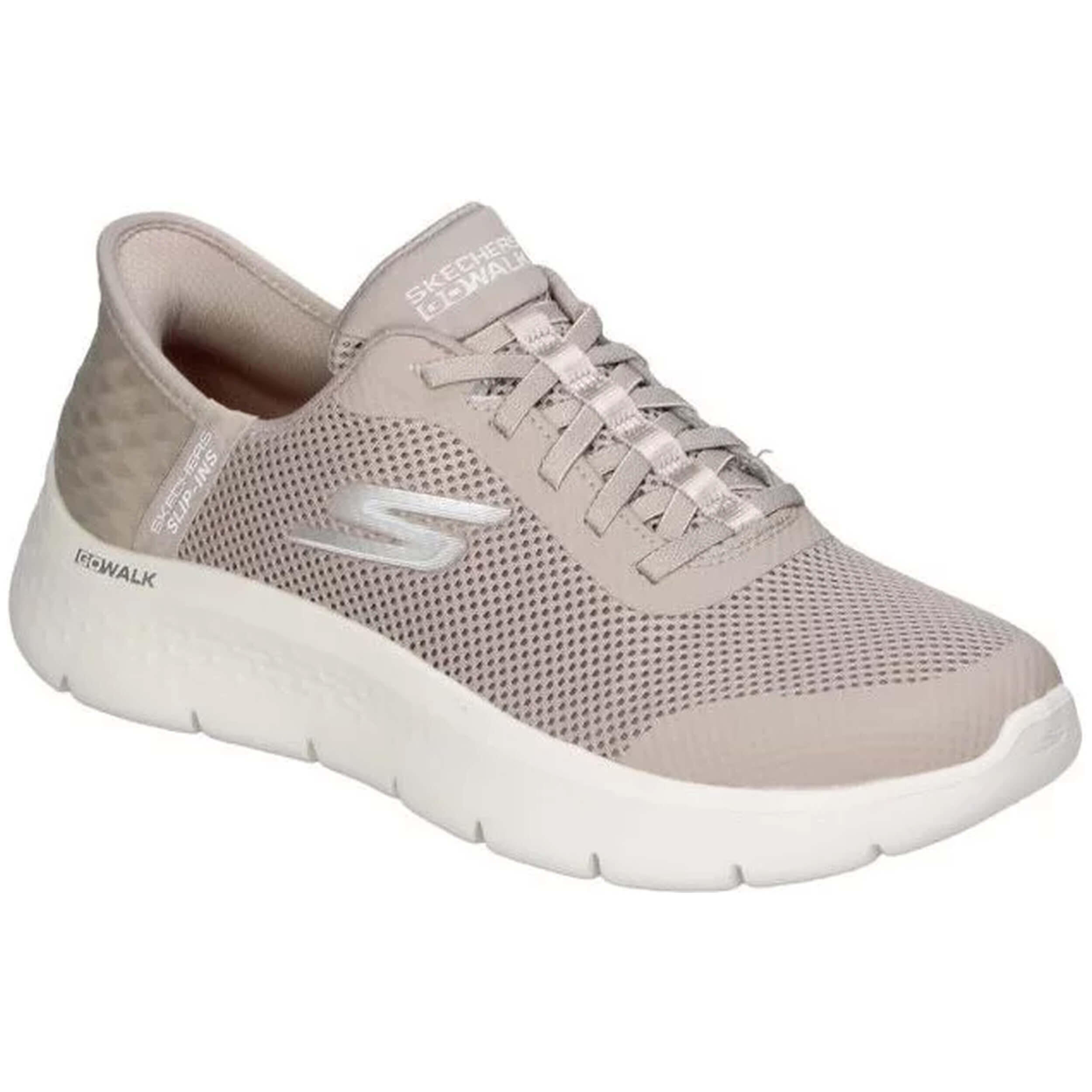 Chaussures Lifestyle Skechers Go Walk Flex Grand Entry Taupe Femme 5/5