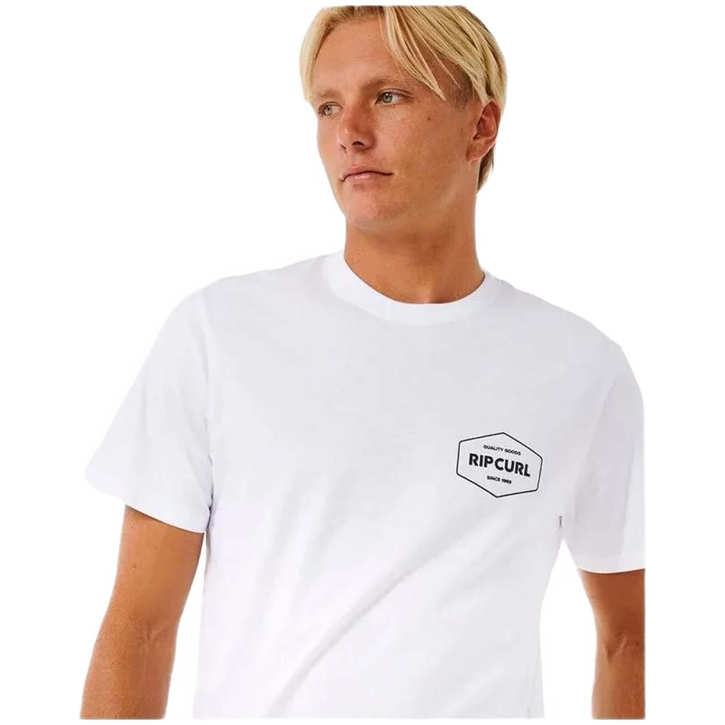 Camiseta de manga corta Rip curl modelo 0ETMTE-1000 para hombre 4/5