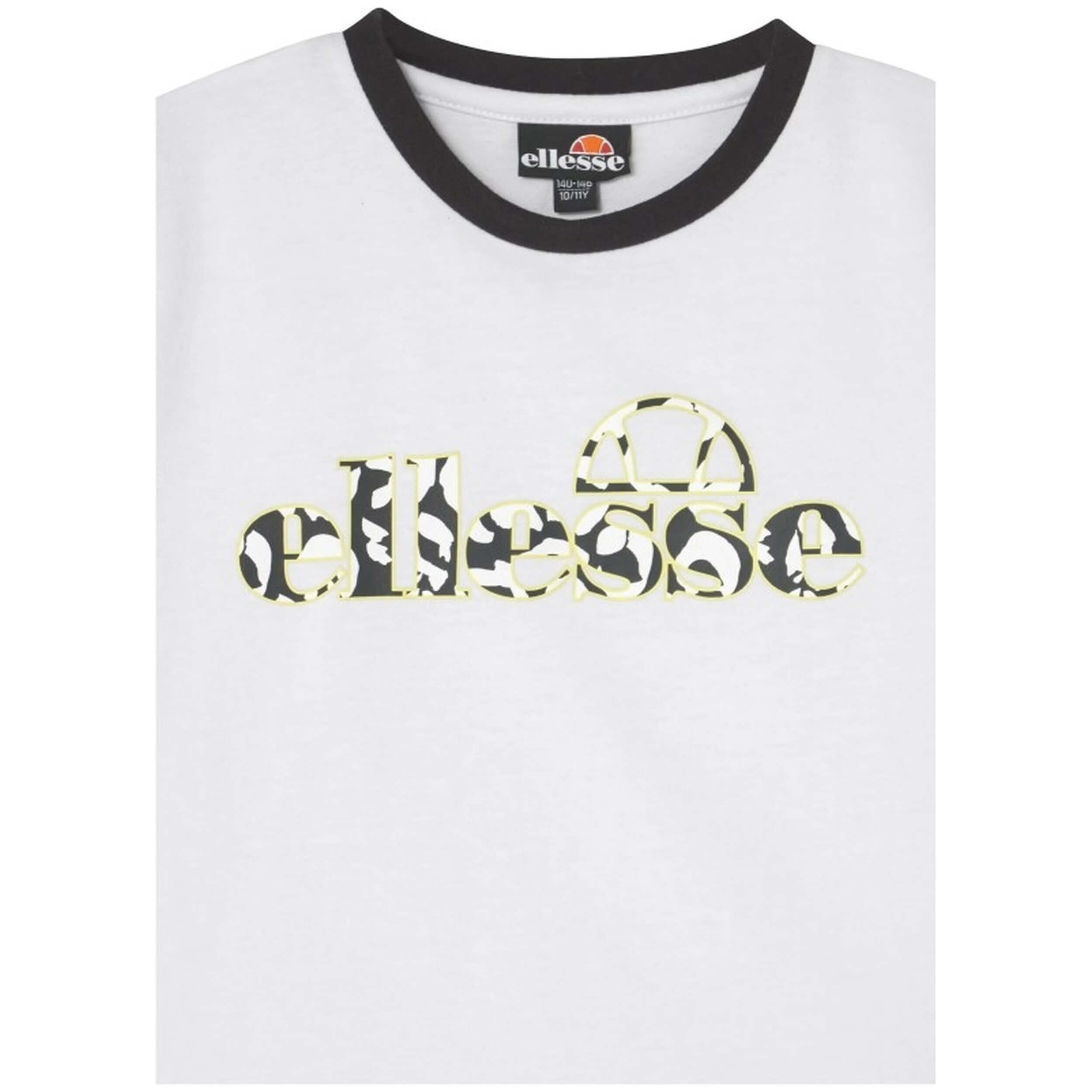 T-shirt Ellesse modèle S4N15285-WHT pour unisexe enfants 3/3