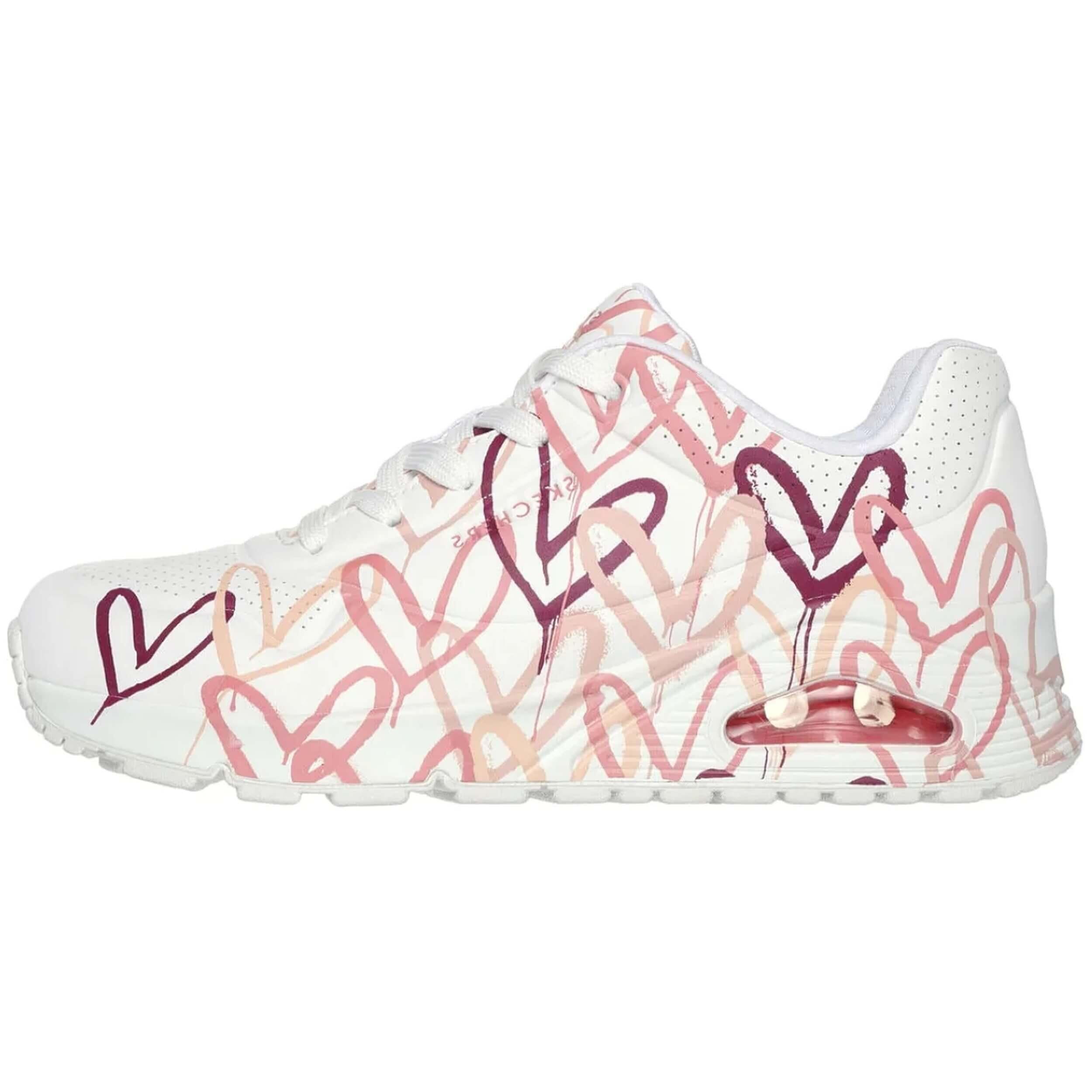 Skechers - Baskets Skechers Modèle 155507-wcrl Pour Femmes - Chaussures De Sport - Blanc - Decathlon