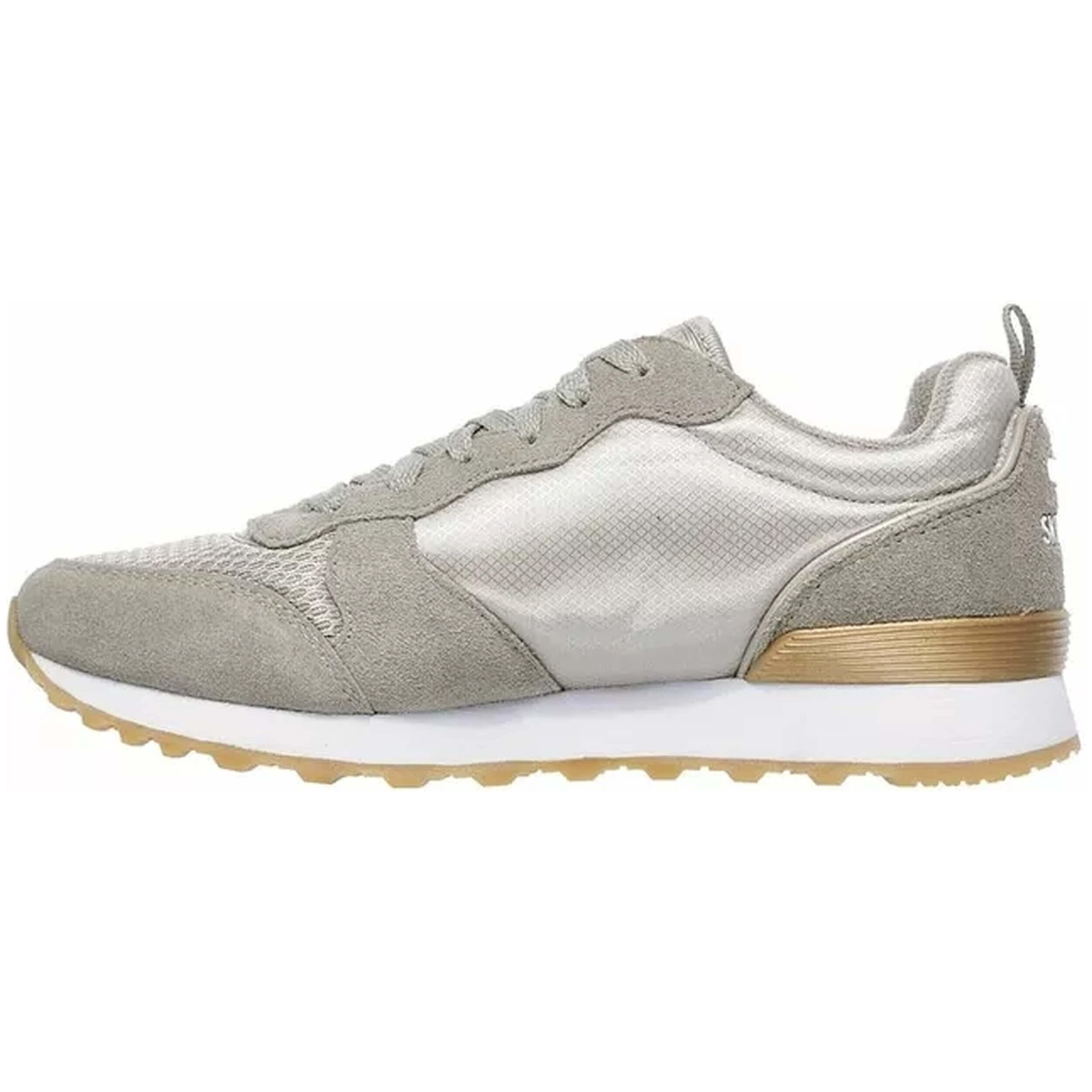 Buty na co dzień damskie SKECHERS RETROS OG 85 GOLDN GURL zamsz 2/7