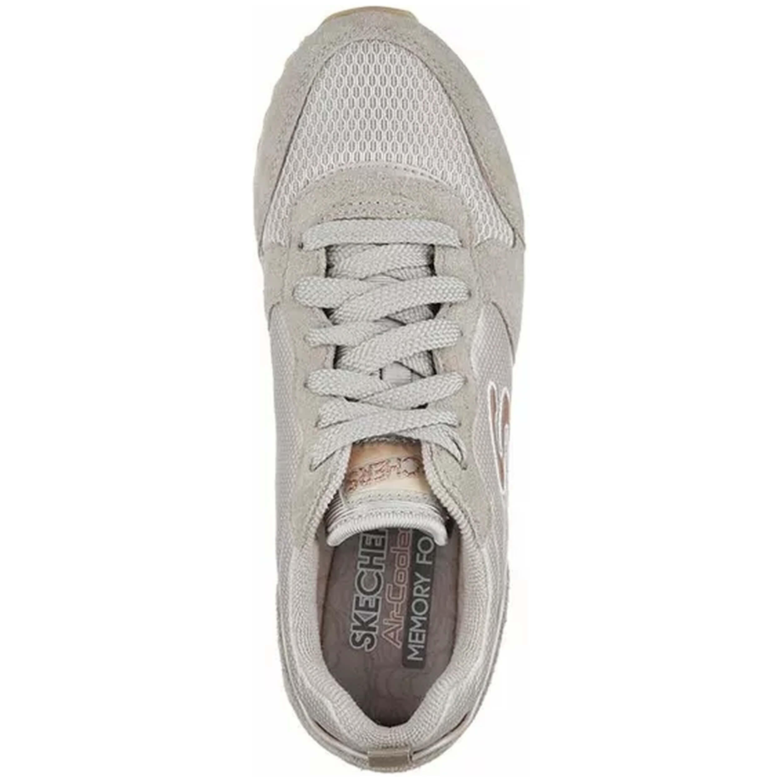 Buty na co dzień damskie SKECHERS RETROS OG 85 GOLDN GURL zamsz 4/7