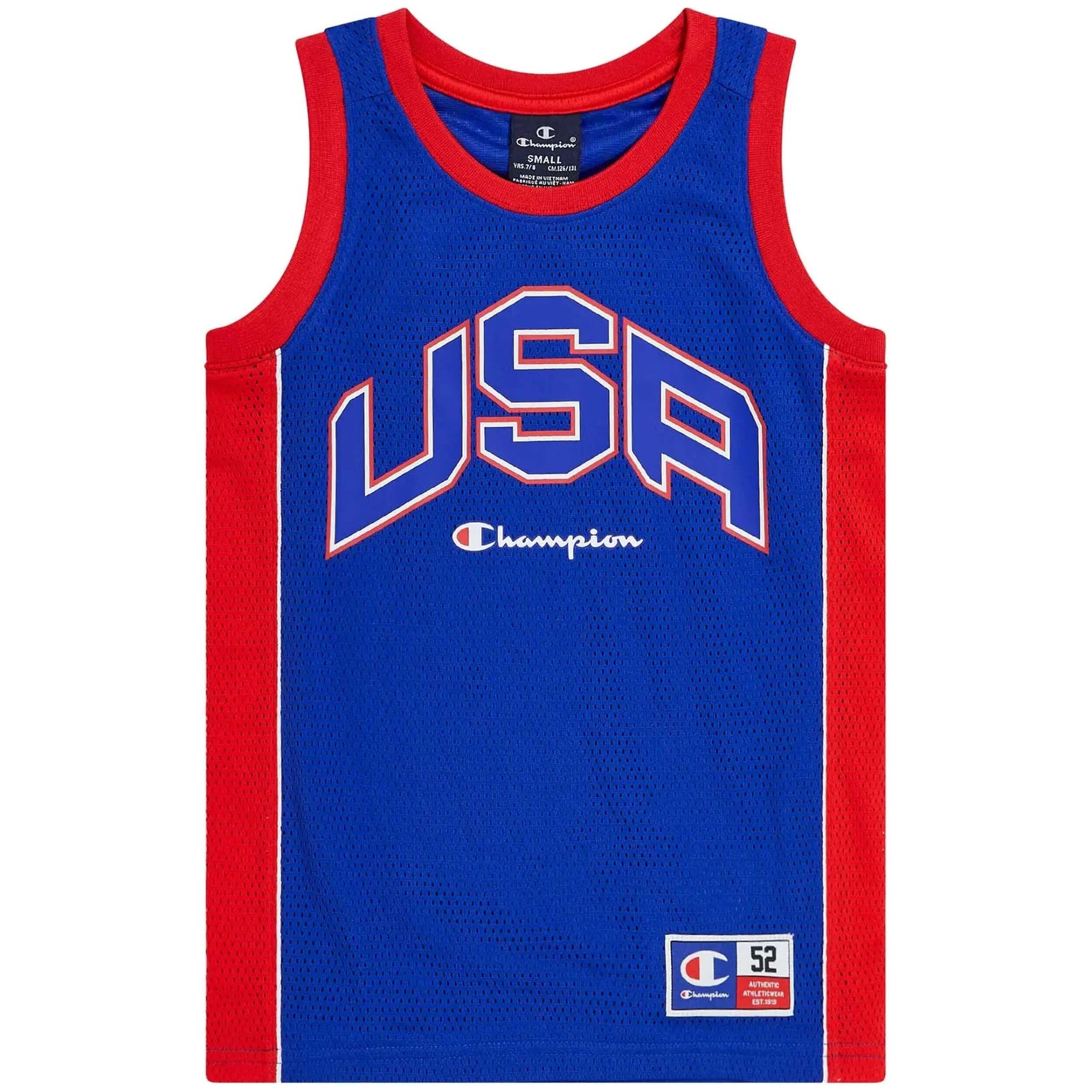 Camiseta regata champion modelo 306725-bs003 para crianças