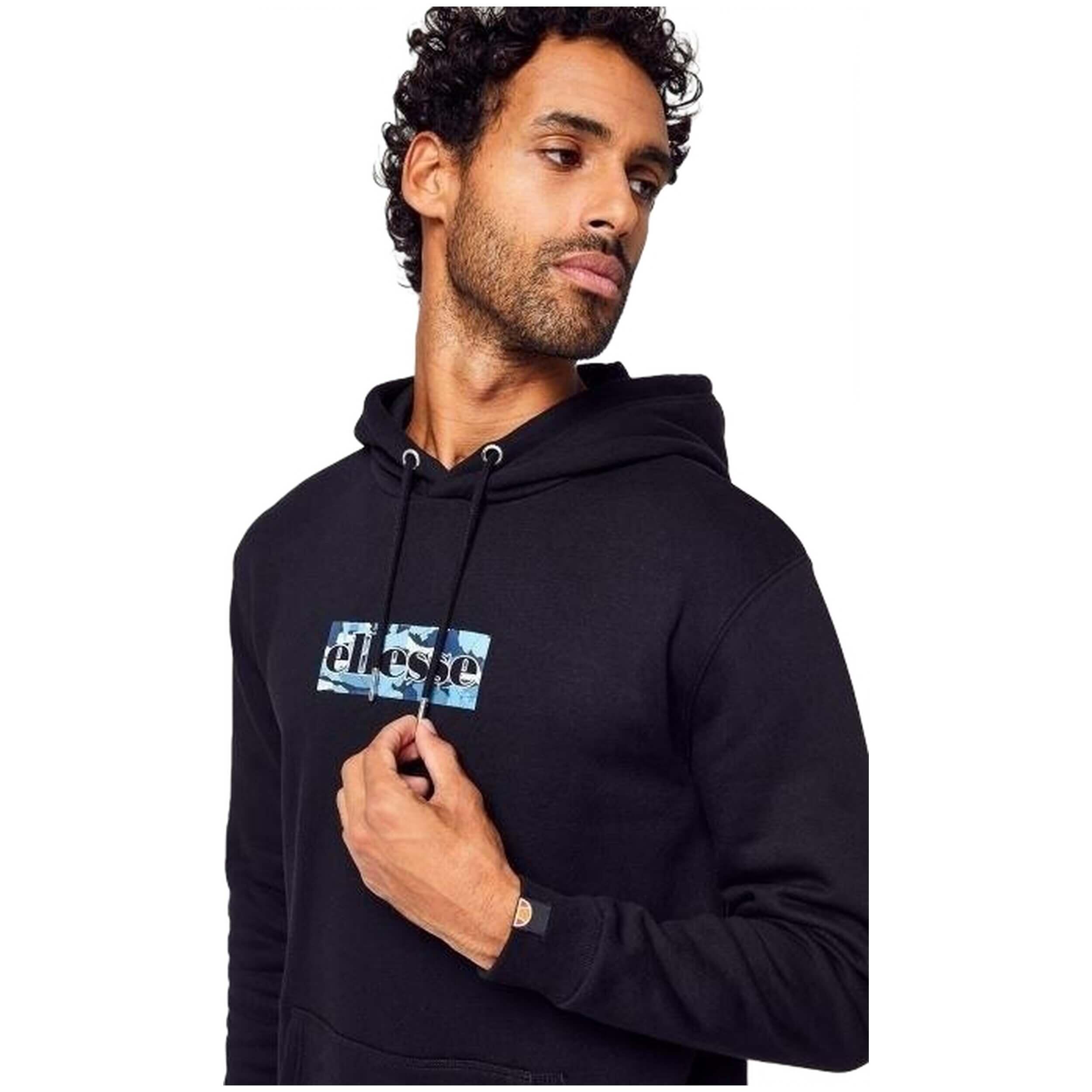 Sweat à capuche Ellesse modèle SHP16007 pour homme 3/4