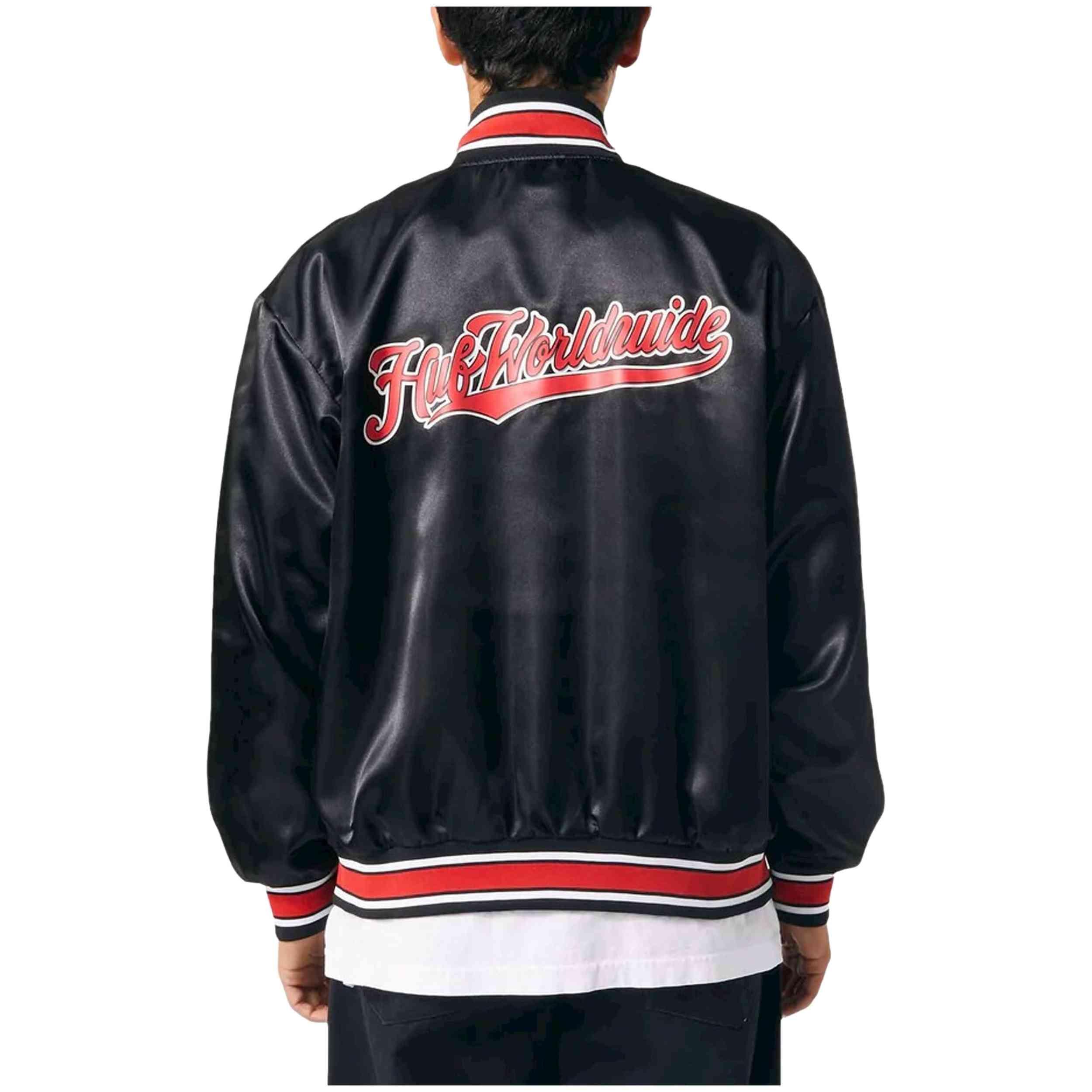 Veste Huf Crackerjack Satin Baseball Jacket pour unisexe 4/4