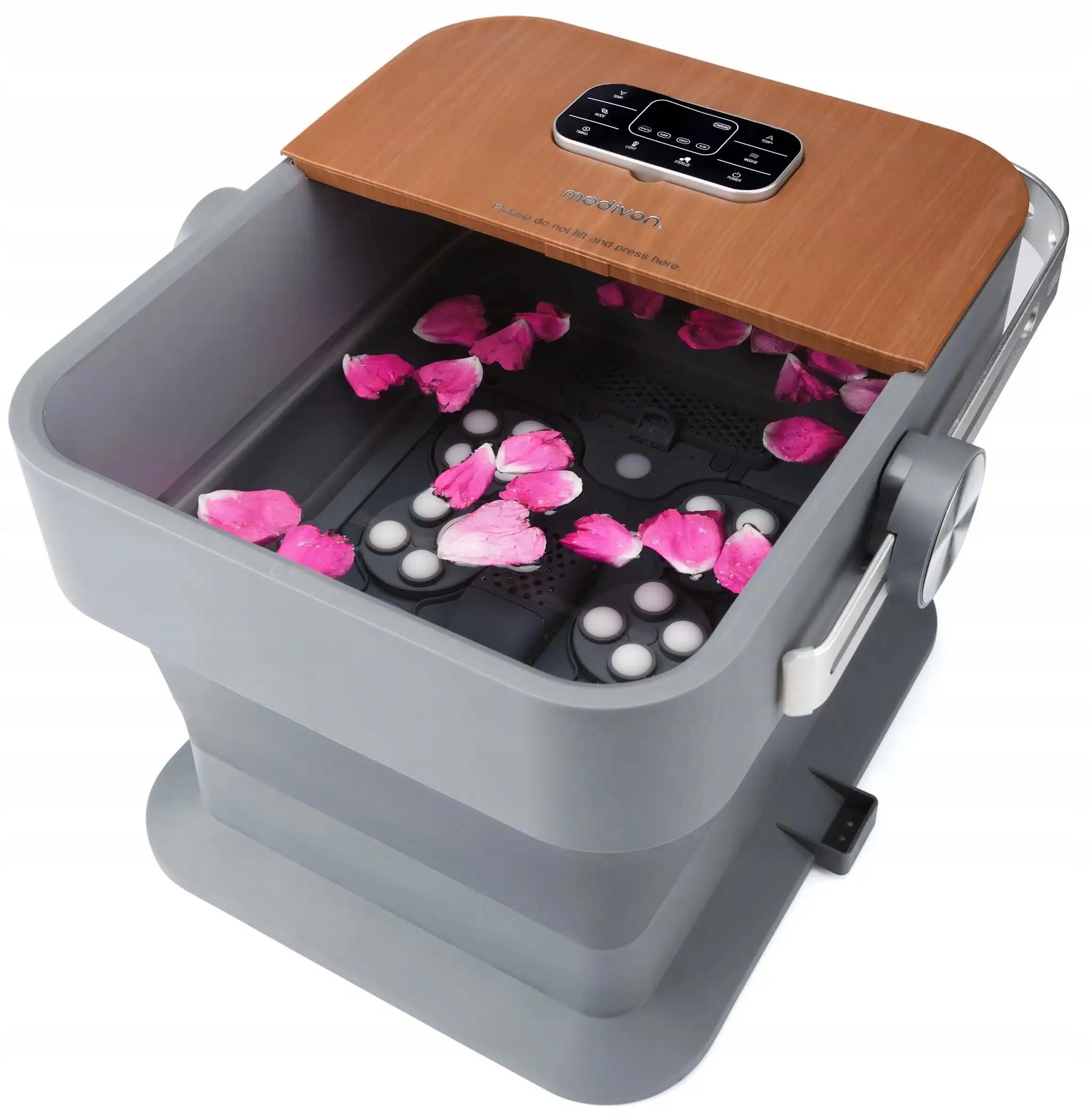 Masażer wodny do stóp SPA MEDIVON Aqua PRO akupresura relaks 2/7