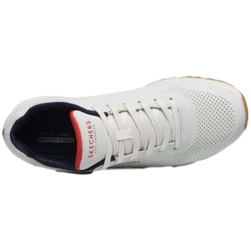 Buty na co dzień męskie SKECHERS UNO STAND ON AIR skóra