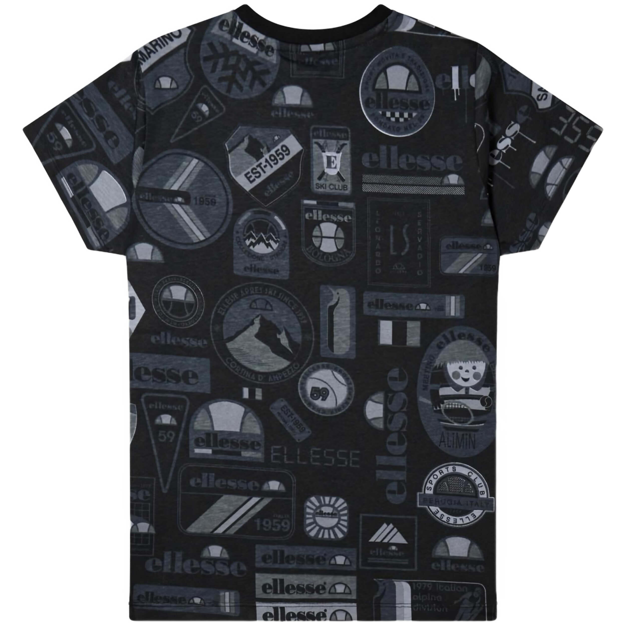 T-shirt Ellesse modèle S3R17742-BLK pour enfants 2/2