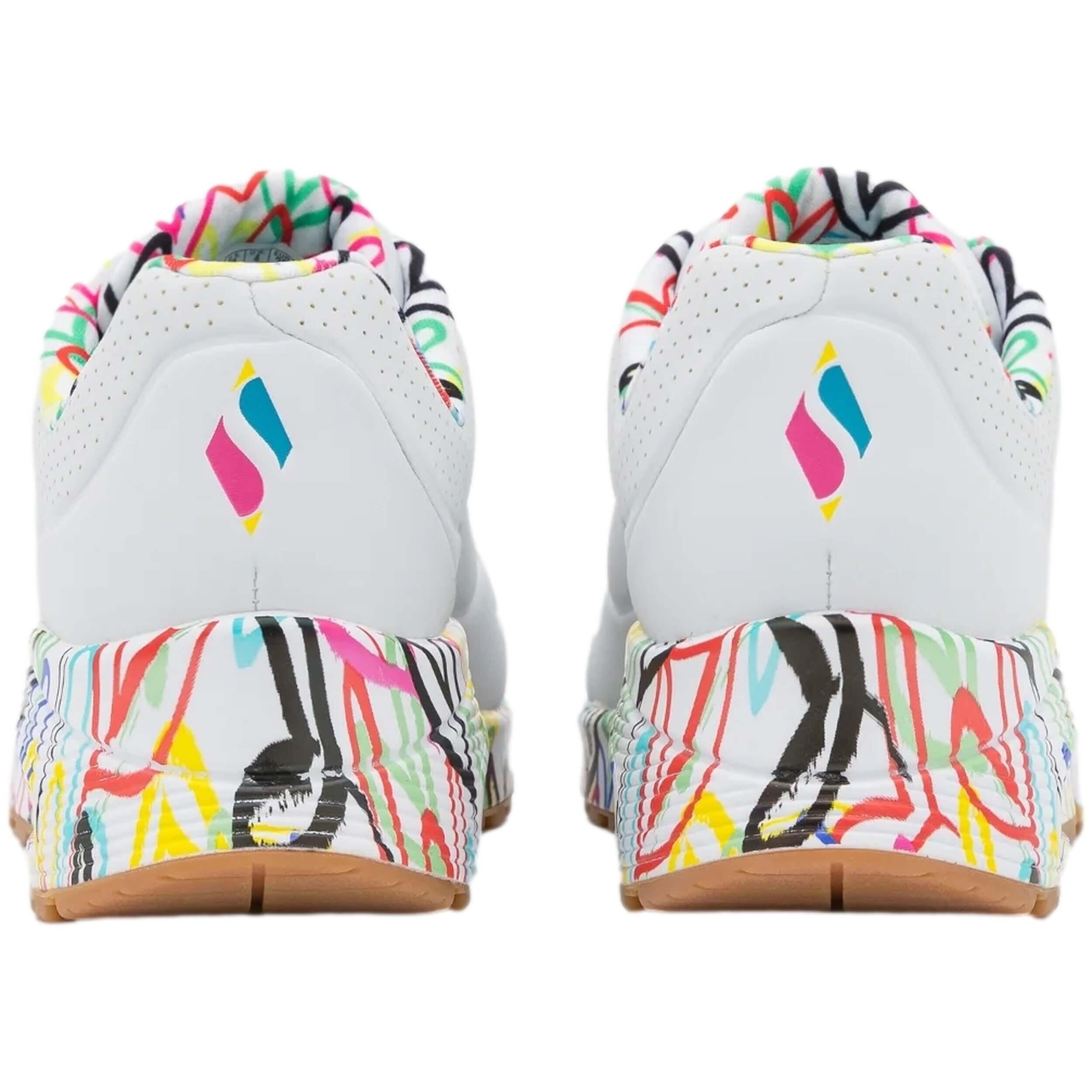 Baskets Skechers modèle 155506-WHT pour femmes 4/7