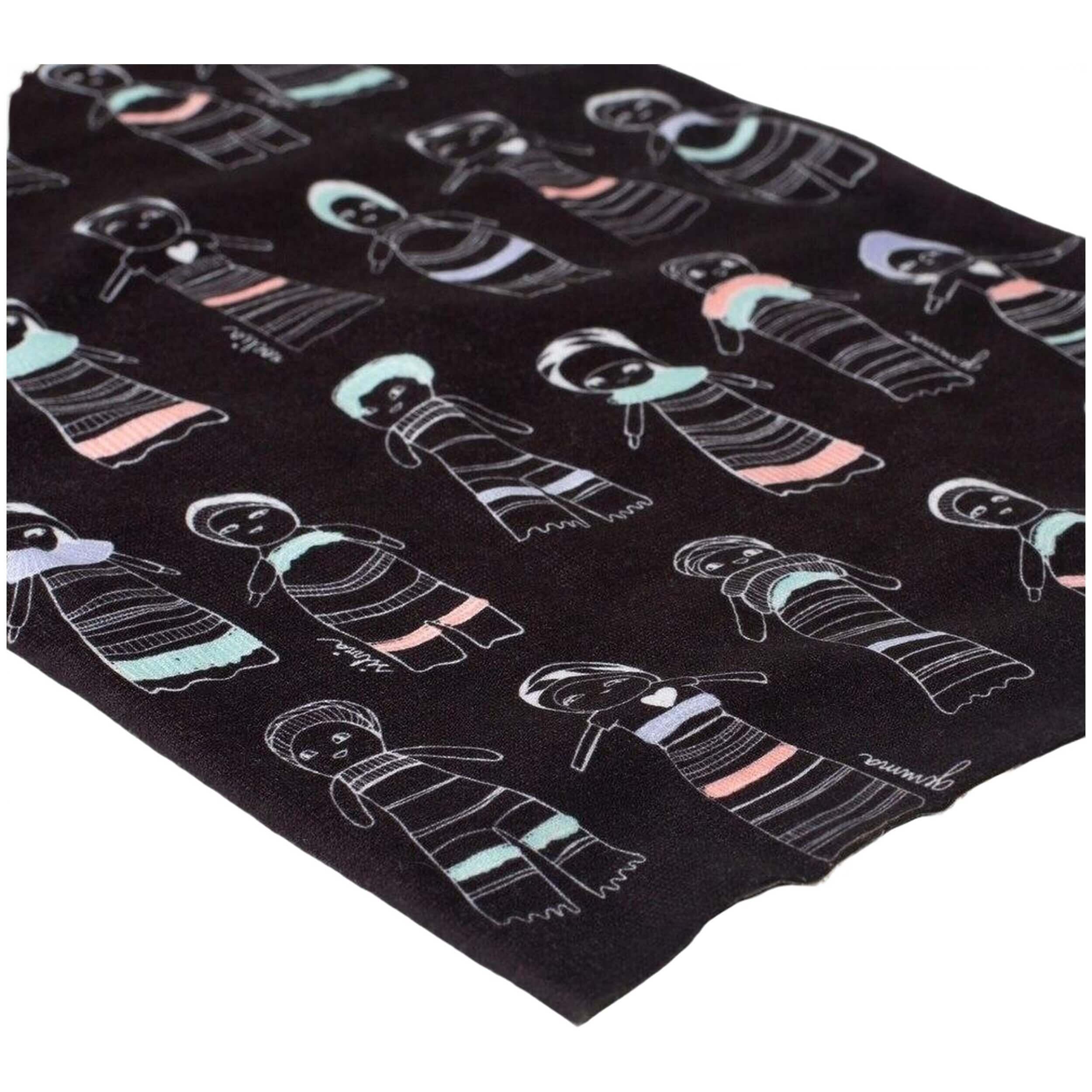 Halswärmer Buff CAMWA BLACK für unisex jungen 3/3