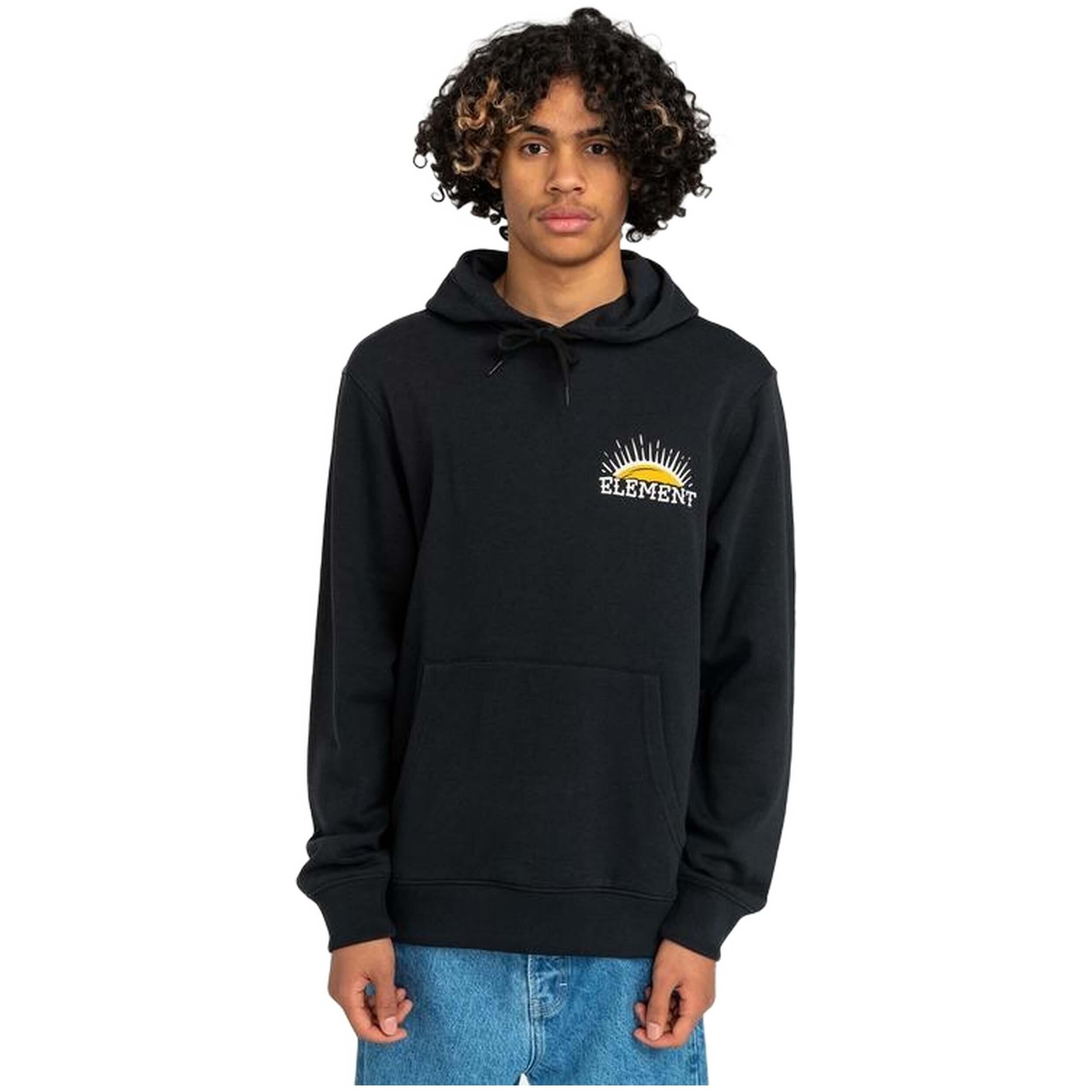 Felpa con cappuccio Element modello ELYSF00159-FBK per unisex 3/5