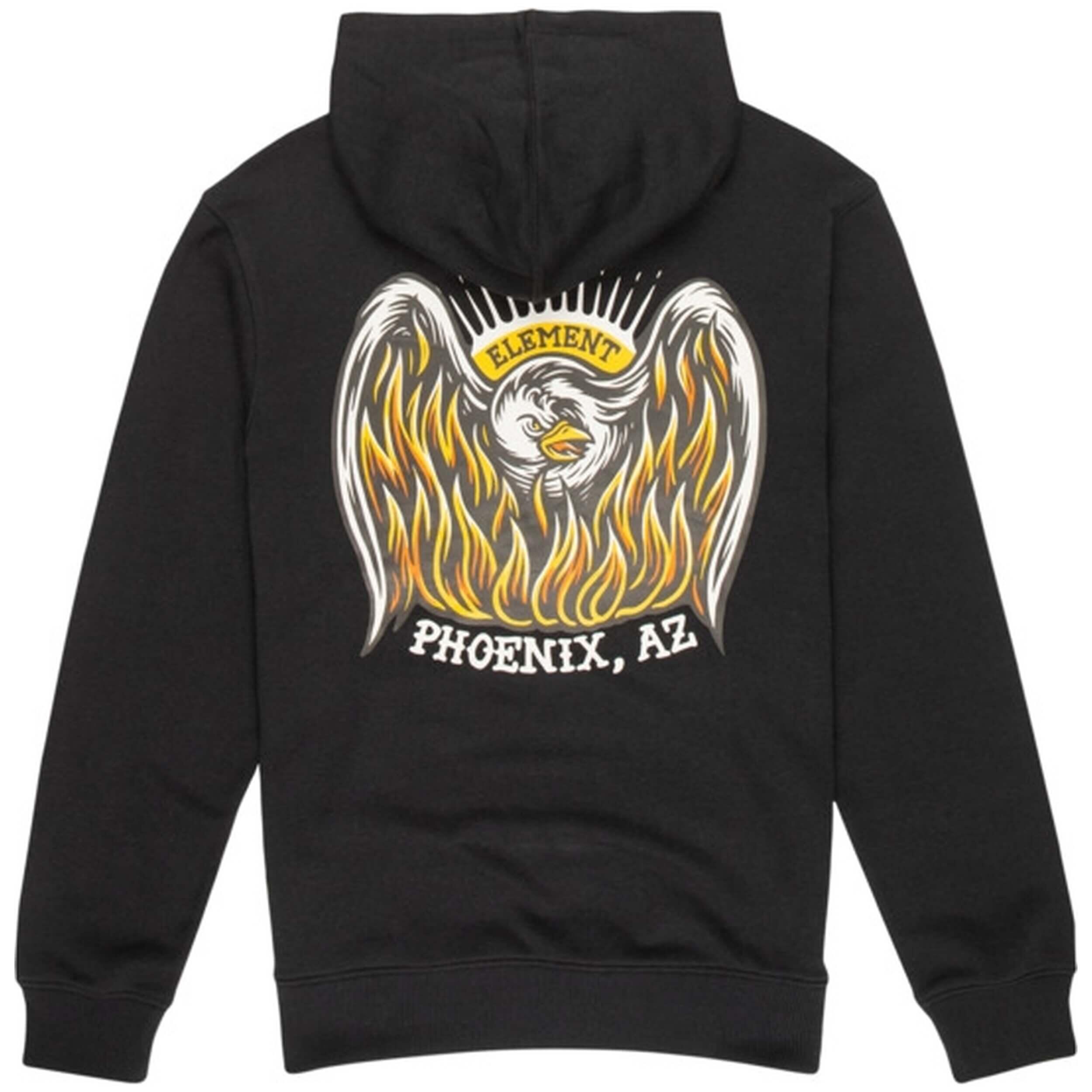 Felpa con cappuccio Element modello ELYSF00159-FBK per unisex 2/5