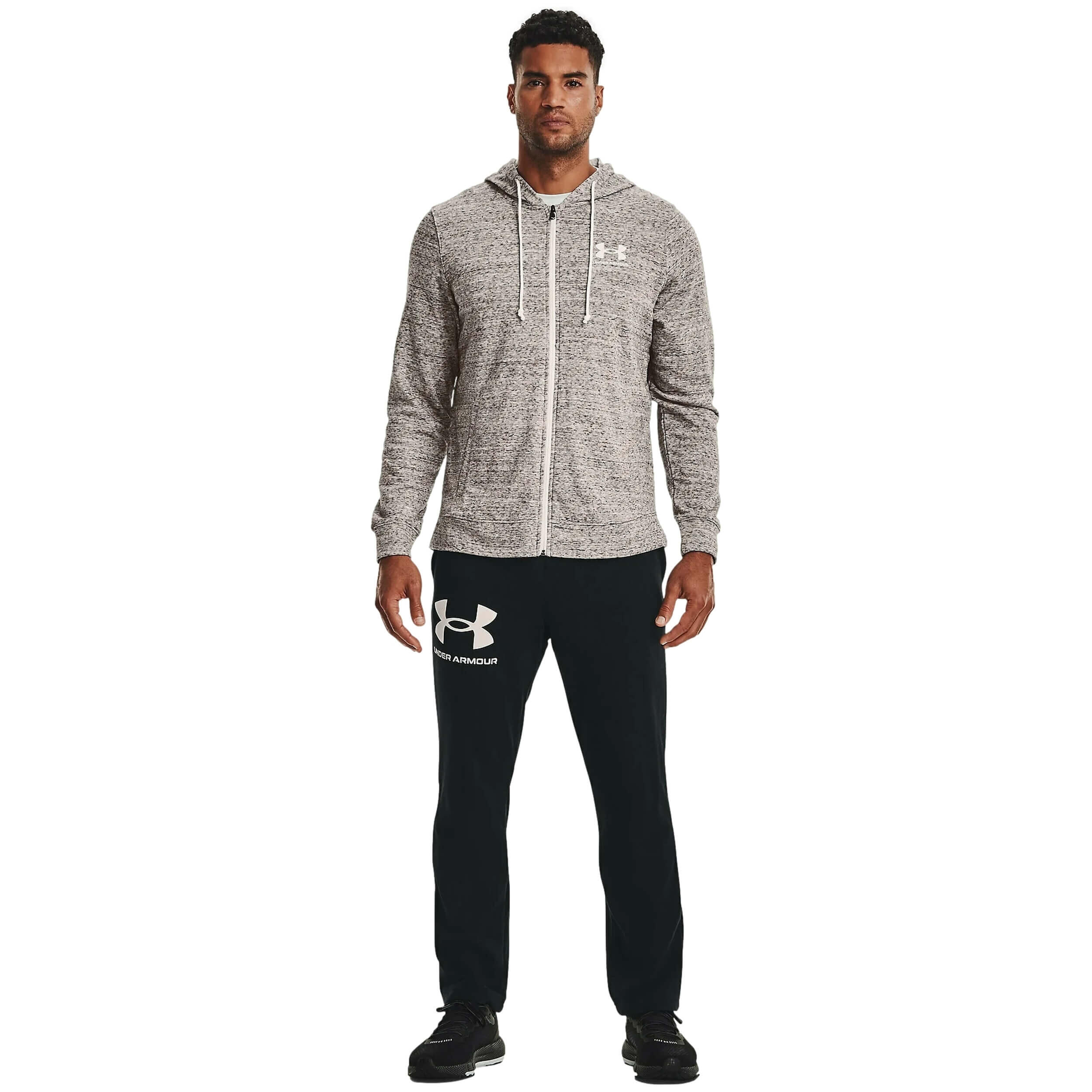 Sweat à capuche Under armour Rival Terry LC FZ pour homme 3/7