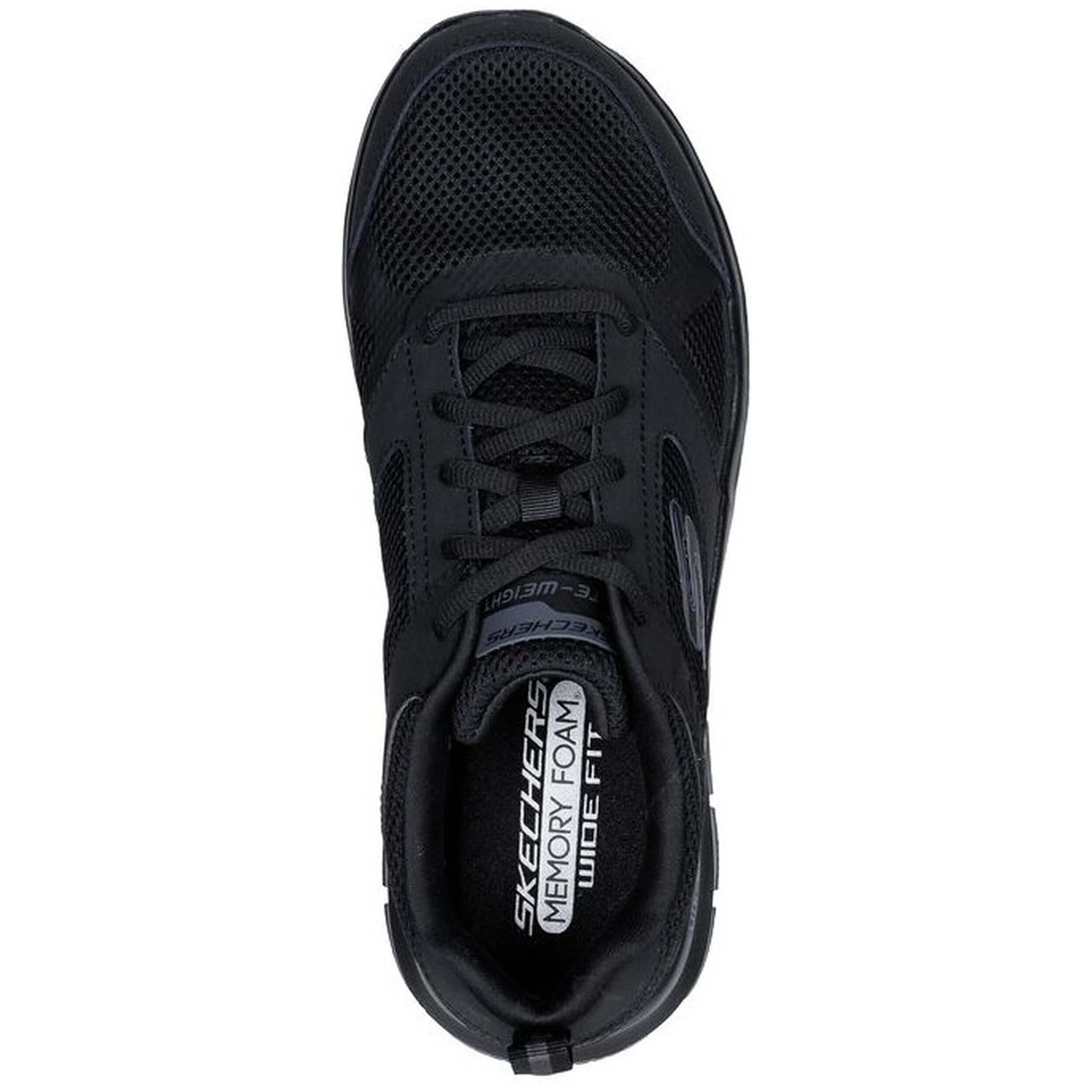 Buty męskie SKECHERS TRACK czarne 232398-BBK sportowe siateczka lekkie 45 4/6