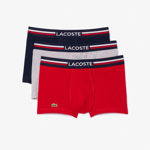 Pacote de cuecas Lacoste para homem 5/5