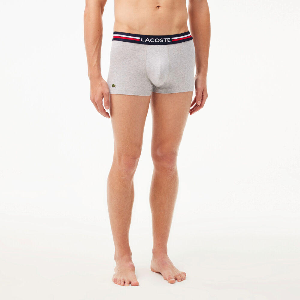 Pacote de cuecas Lacoste para homem 3/5