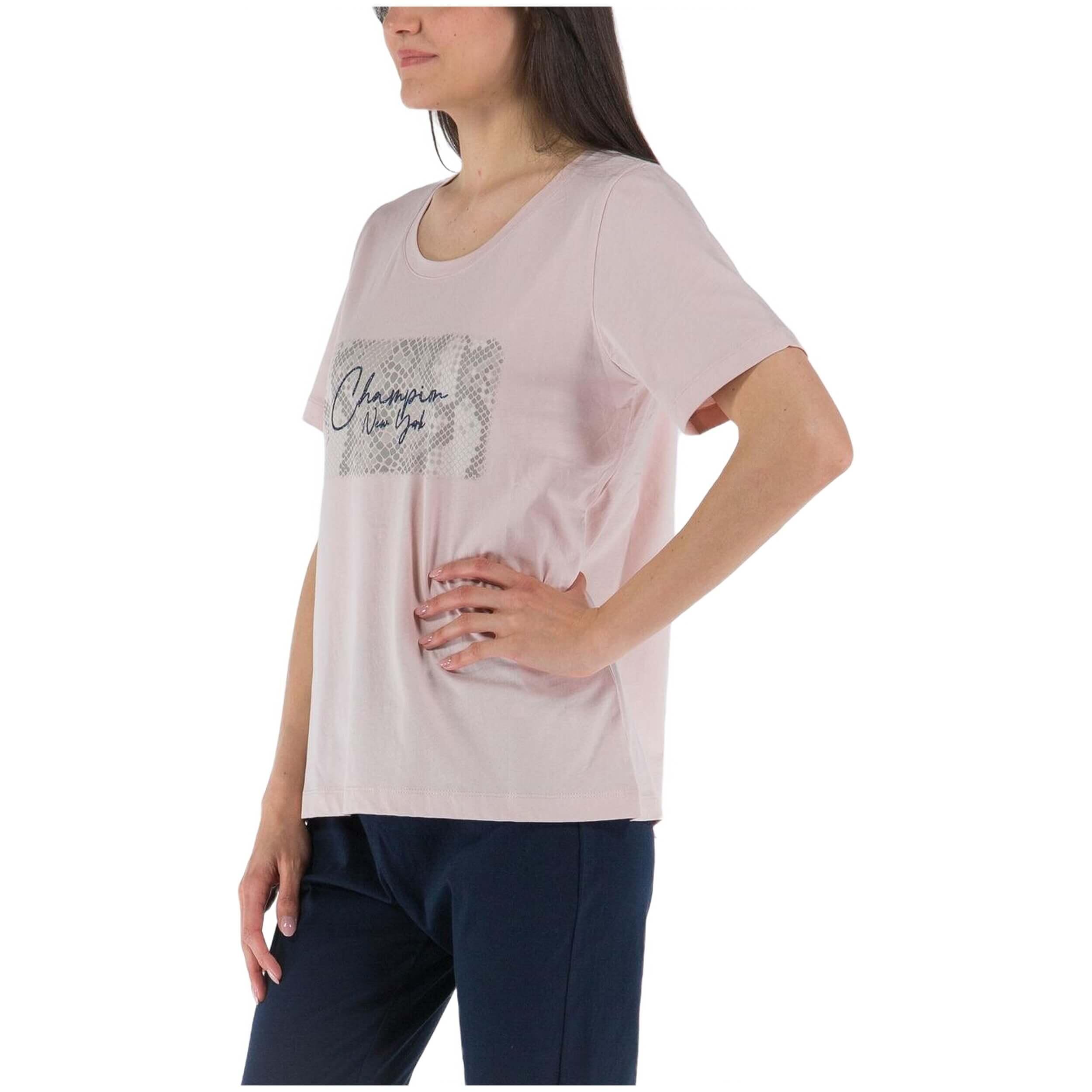 Kurzarmshirt Champion Modell 115165-PS062 für frauen 2/3