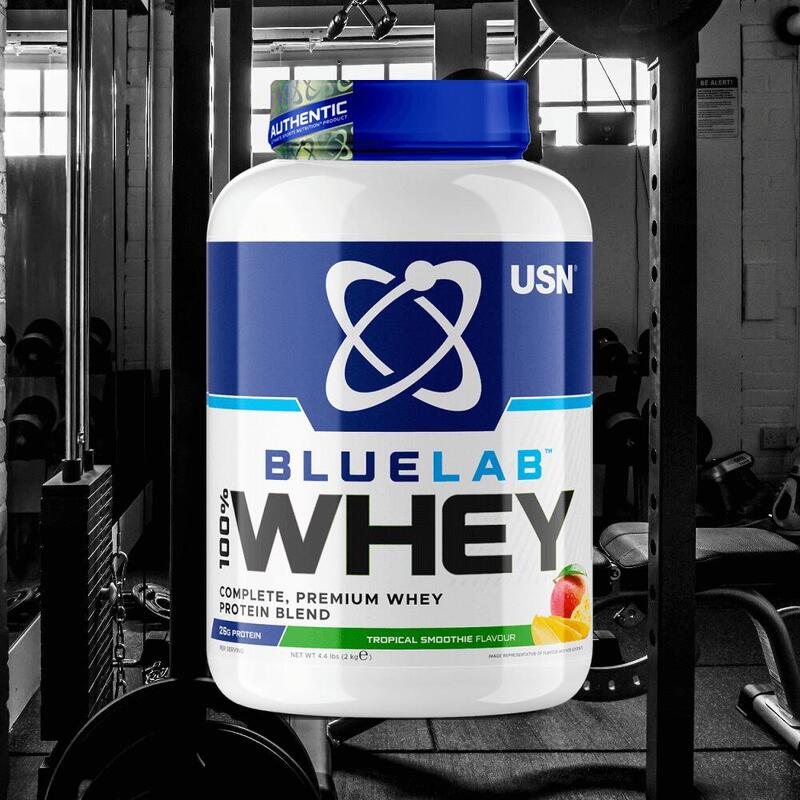 USN Blue Lab Whey (2000g) Tropical Smoothie - Protéines