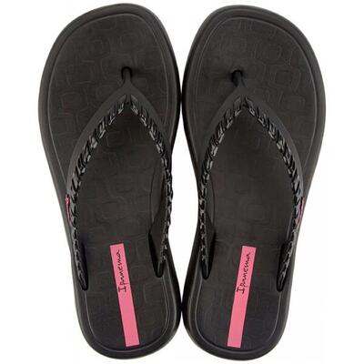 Dames slippers ipanema verano zwart plateau teenslippers