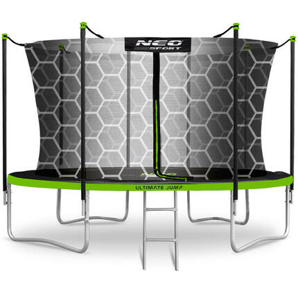 Trampolina ogrodowa z siatką wewnętrzną Neo-Sport 435cm 14ft