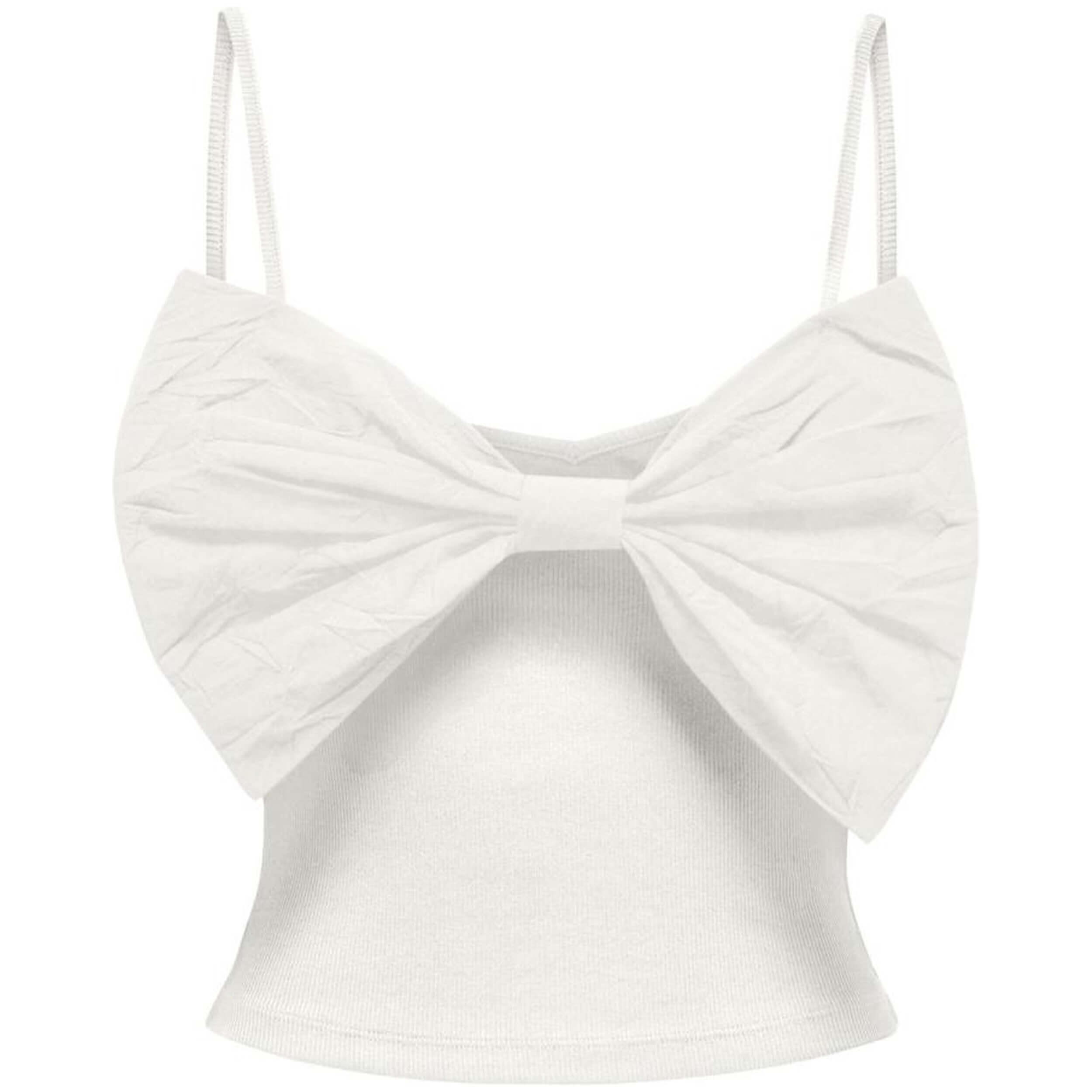 Only - Top Only Clara Pour Femmes - Débardeur - Blanc - Decathlon