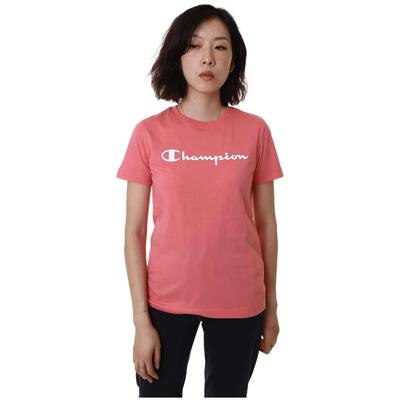 T-shirt met korte mouwen champion model 115422-ps171 voor vrouwen