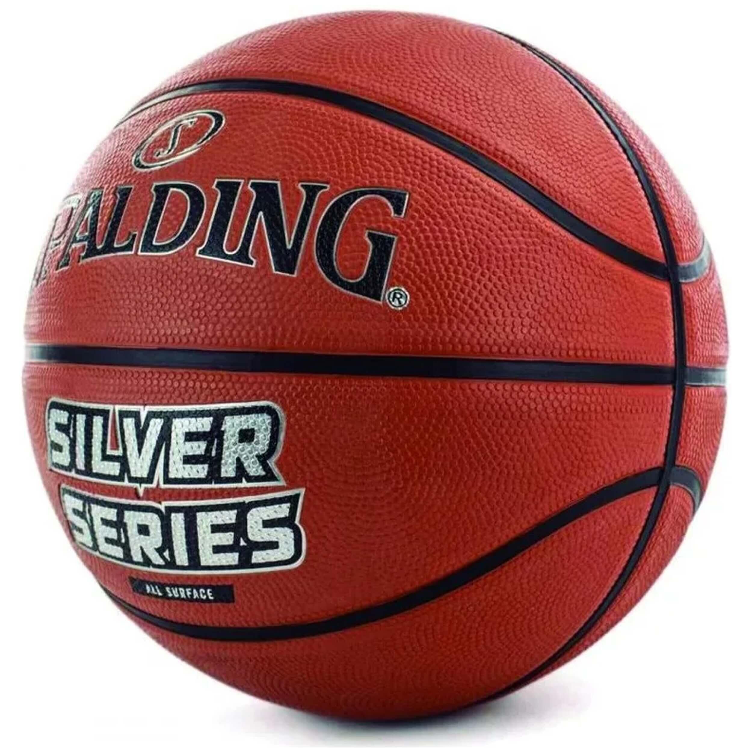 Bola de basquete Spalding Silver Series para unissex 2/2