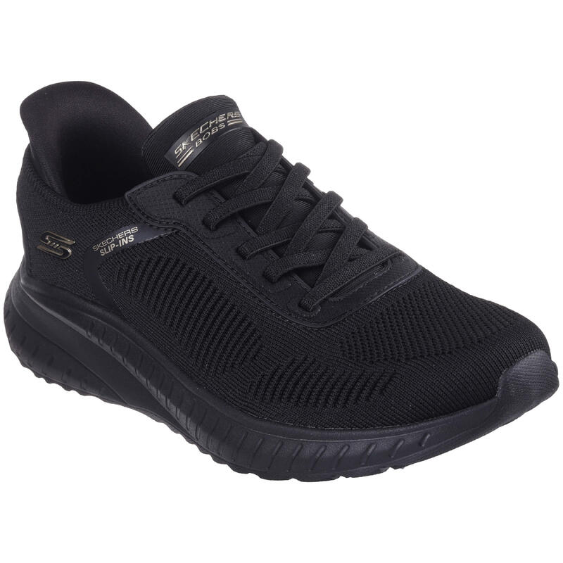 Sneaker Skechers Bobs Squad Chaos Donna - Slip-Ins Nere