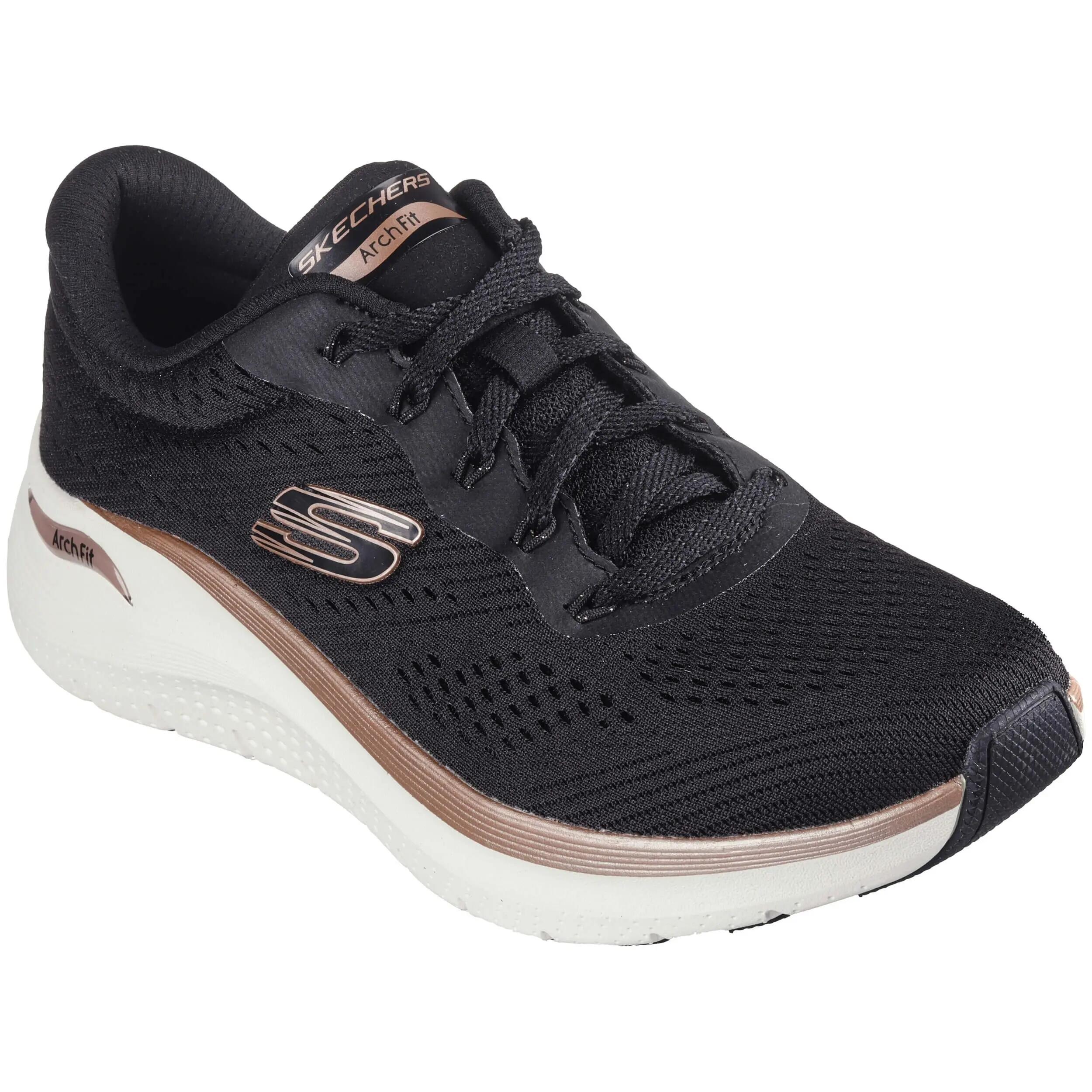 Zapatillas Skechers Mujer Arch Fit 2.0 Negro 5/6