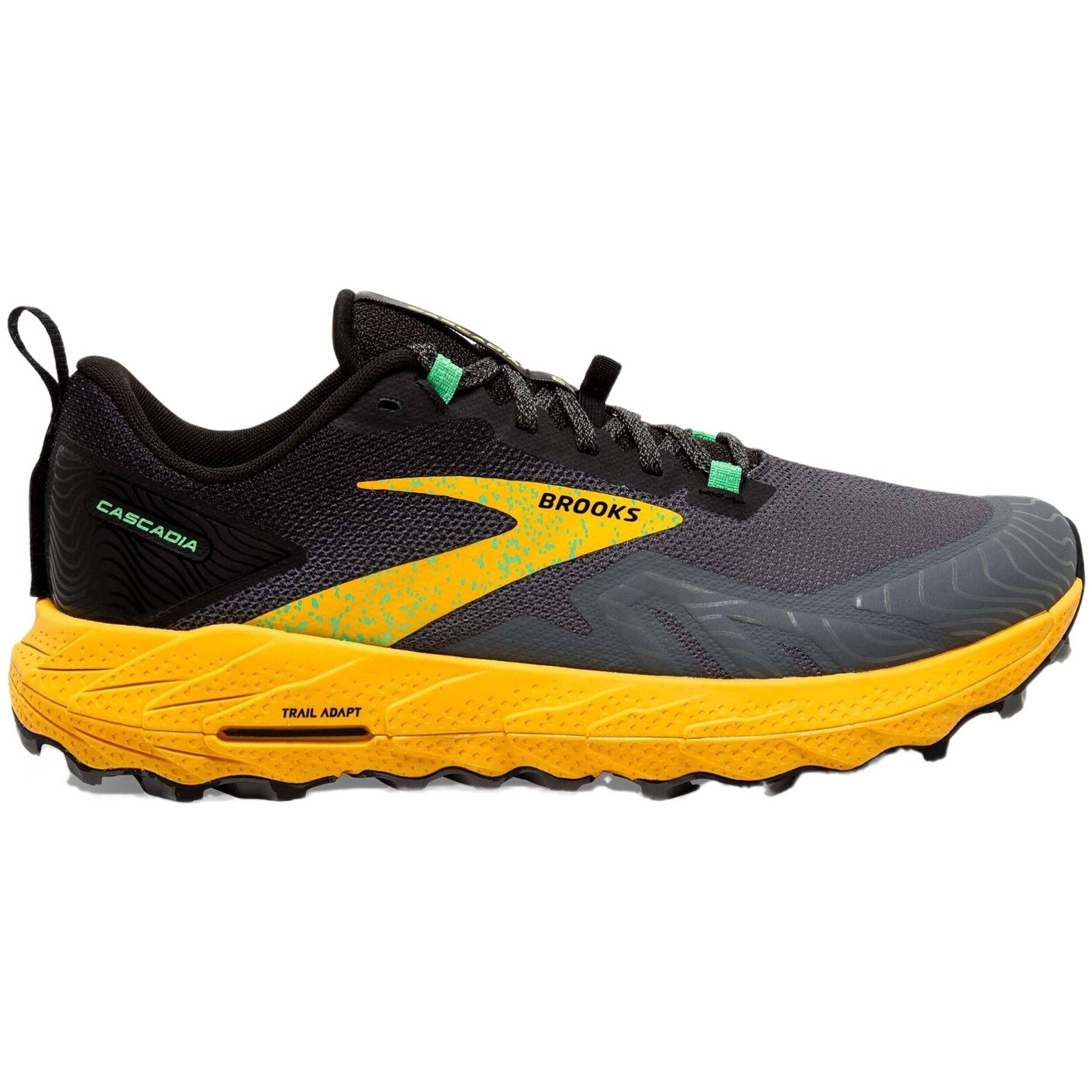 Brooks - Chaussures De Course Brooks Cascadia 17 Pour Hommes - Chaussures De Sport - Jaune|multicolore - 43 - Decathlon