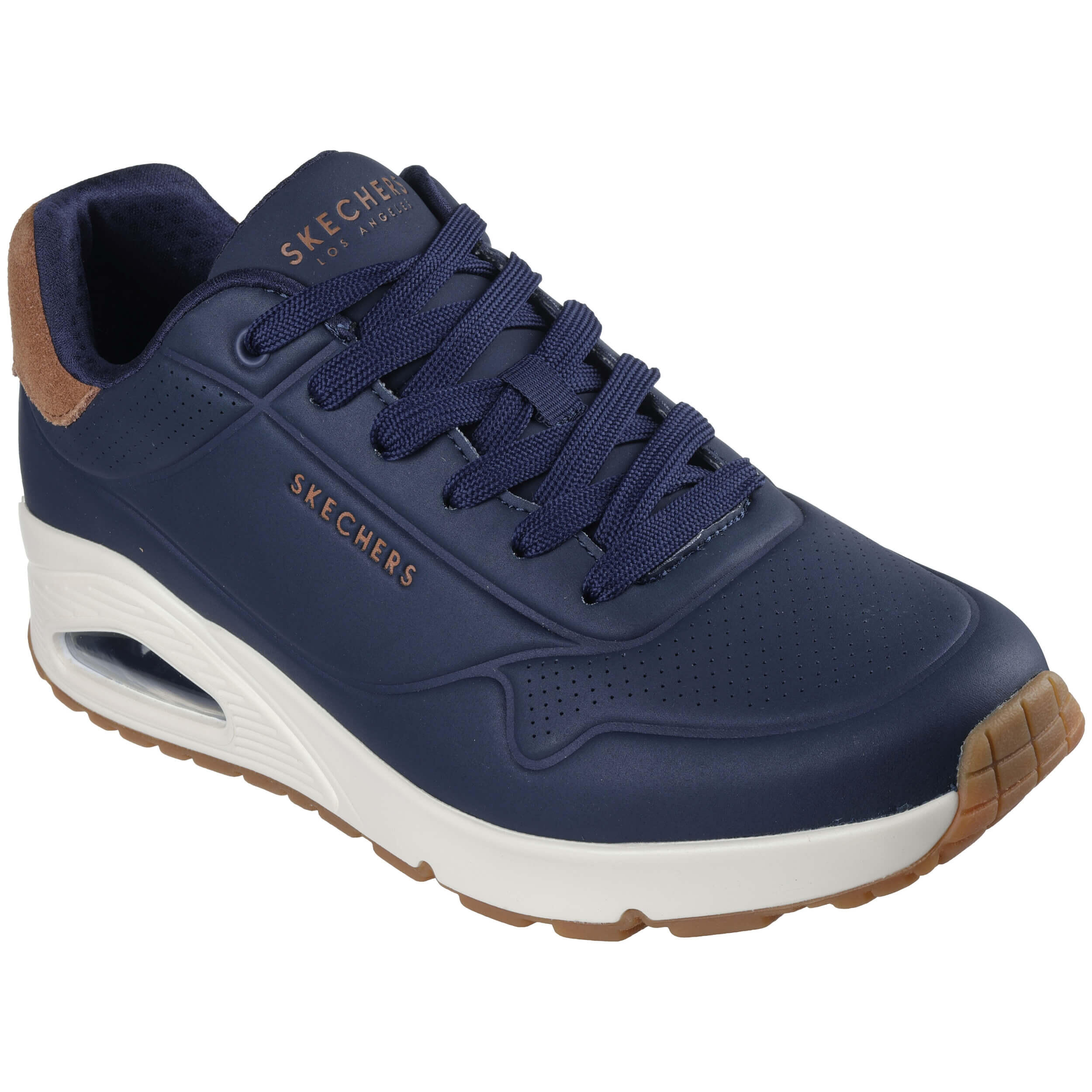 Sapatilhas Skechers Homem Uno Azul-marinho 5/5